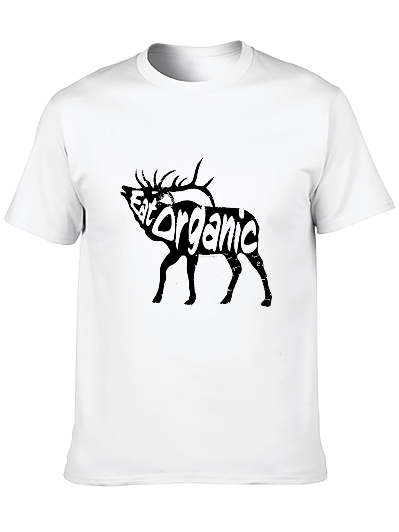 Eat Organic Graphic Tee - Black