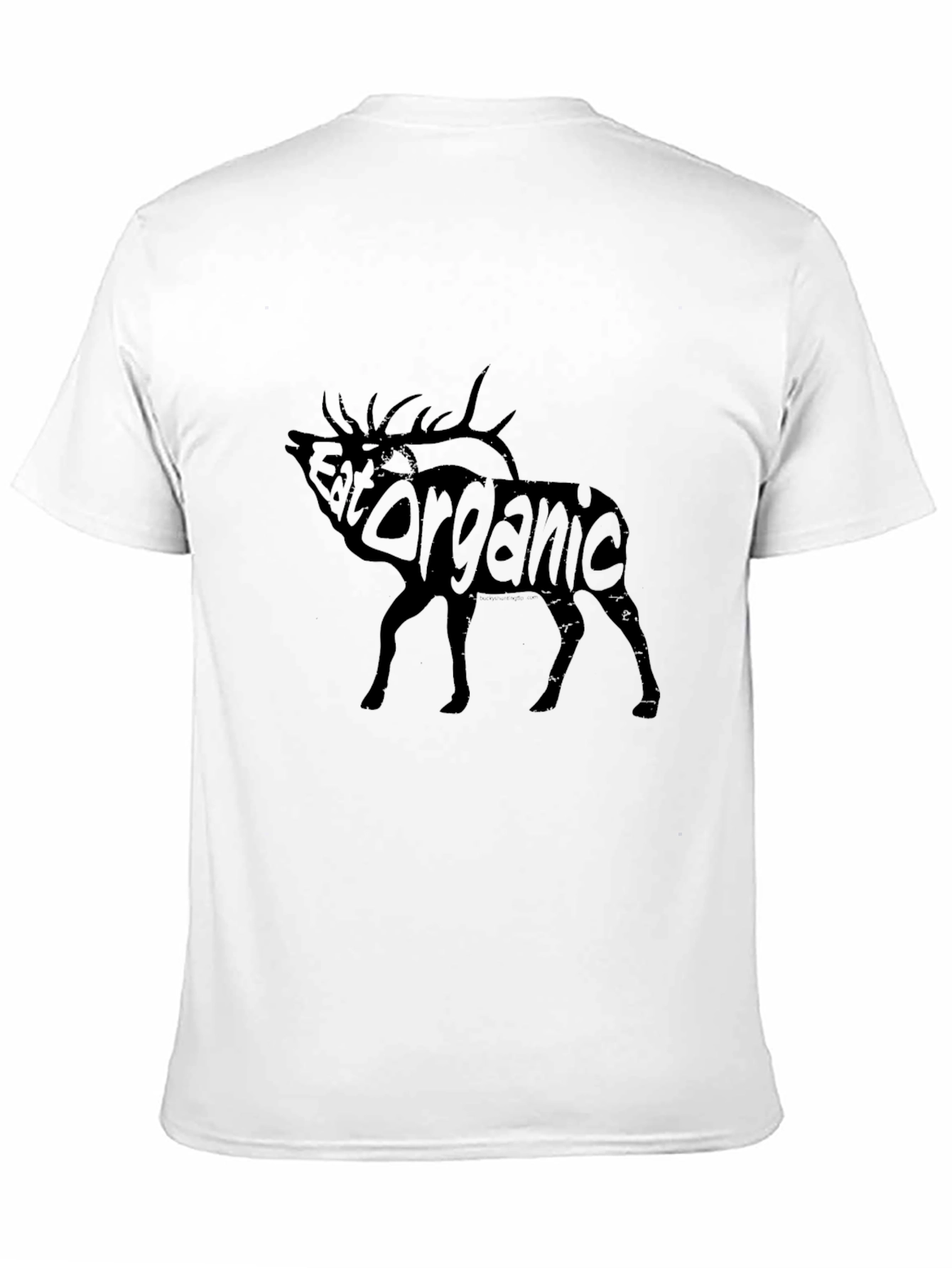 Eat Organic Graphic Tee - Black