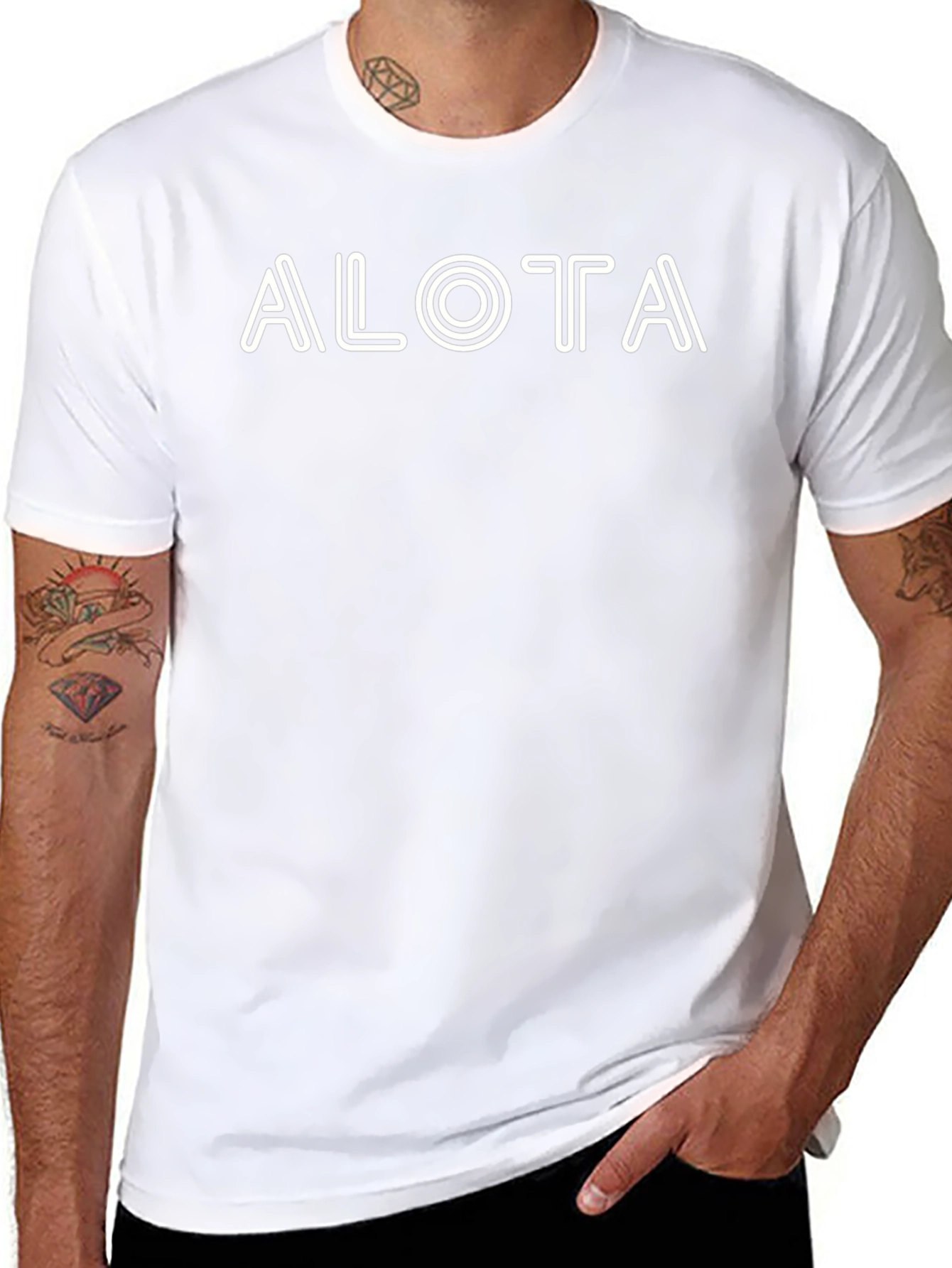 ALOTA Graphic Tee - Stylish Casual Wear