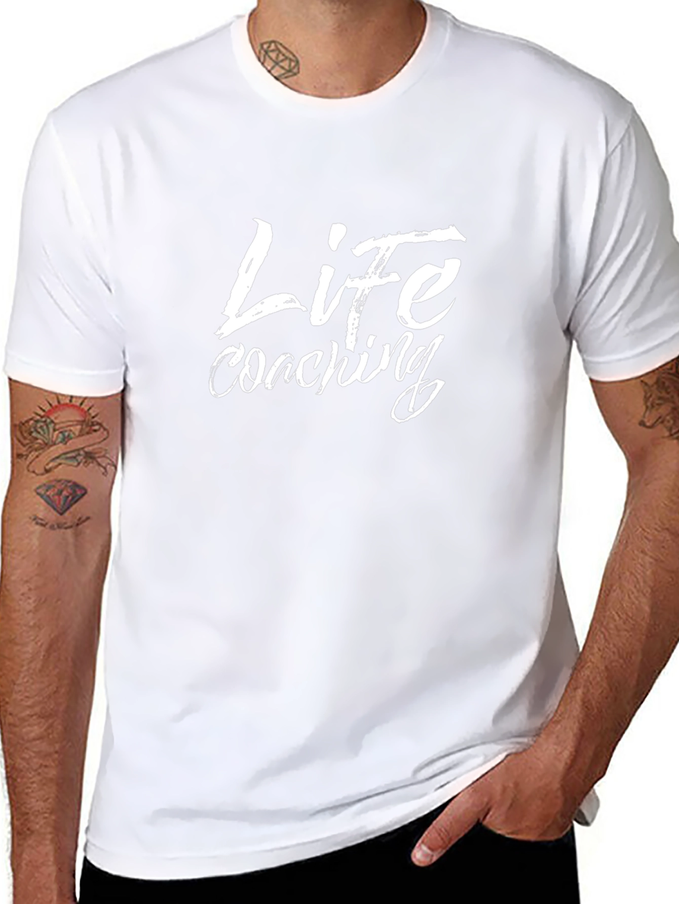 Life Coaching Black T-Shirt