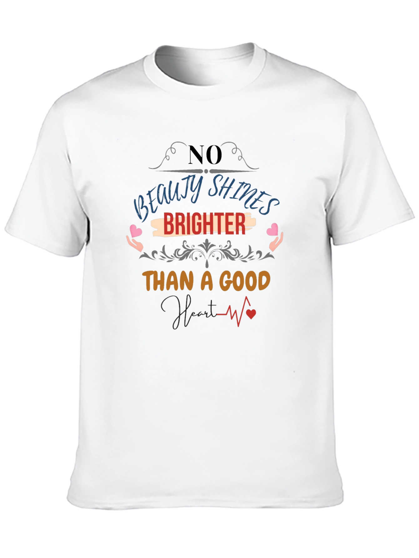 Good Heart Graphic T-Shirt - Black