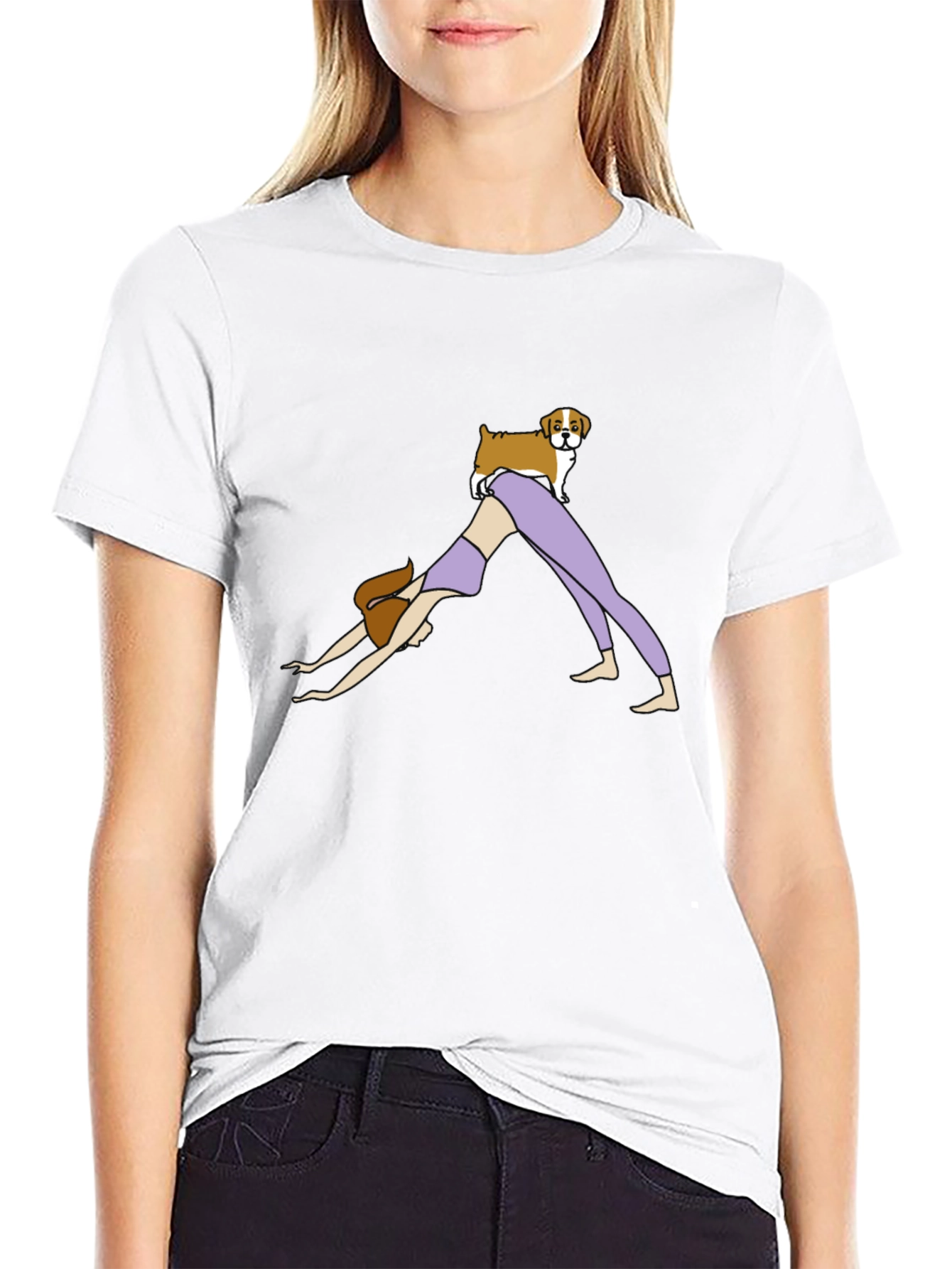 Yoga Dog T-Shirt - Unisex Graphic Tee