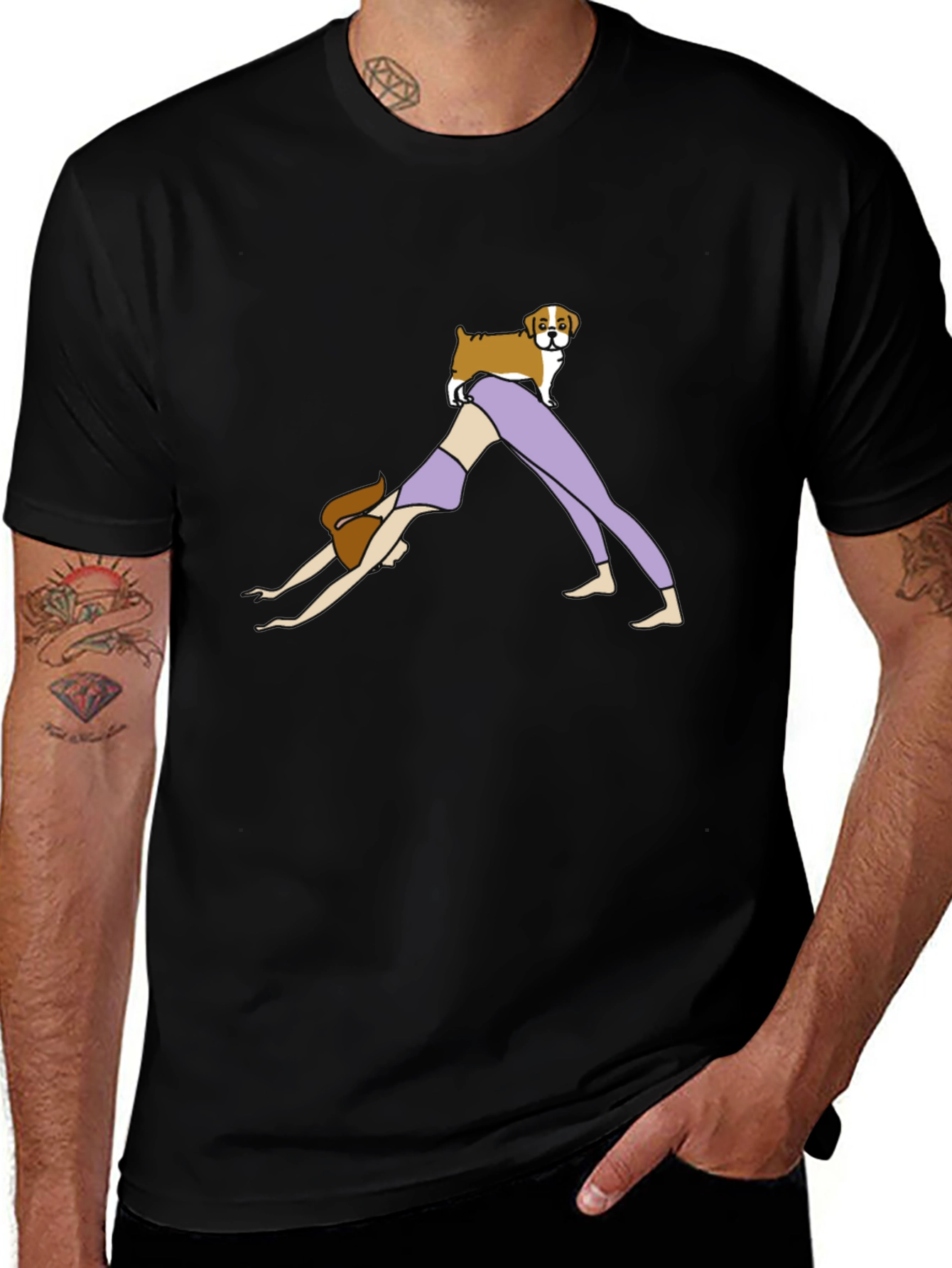 Yoga Dog T-Shirt - Unisex Graphic Tee