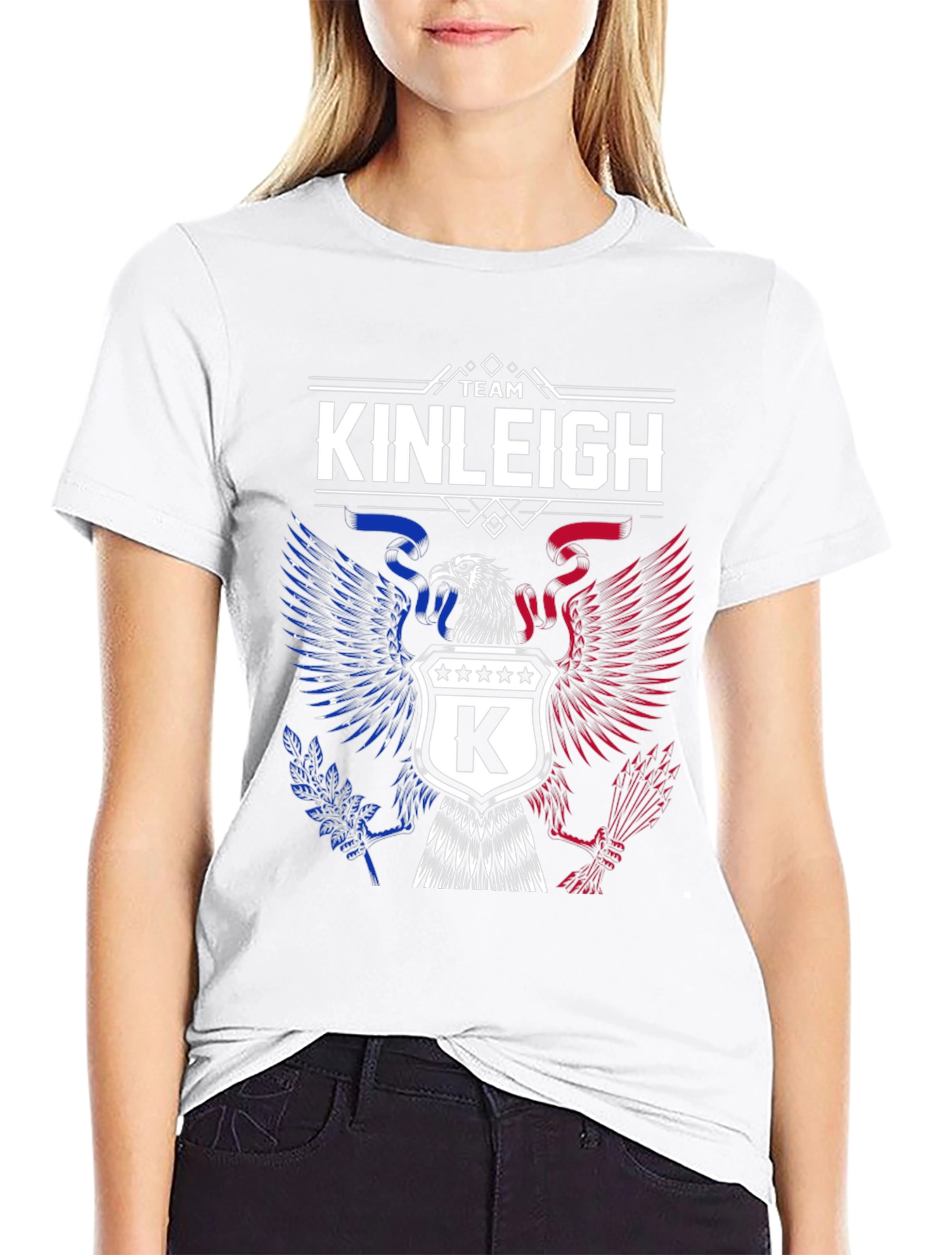 Team Kinleigh Patriotic Eagle T-Shirt