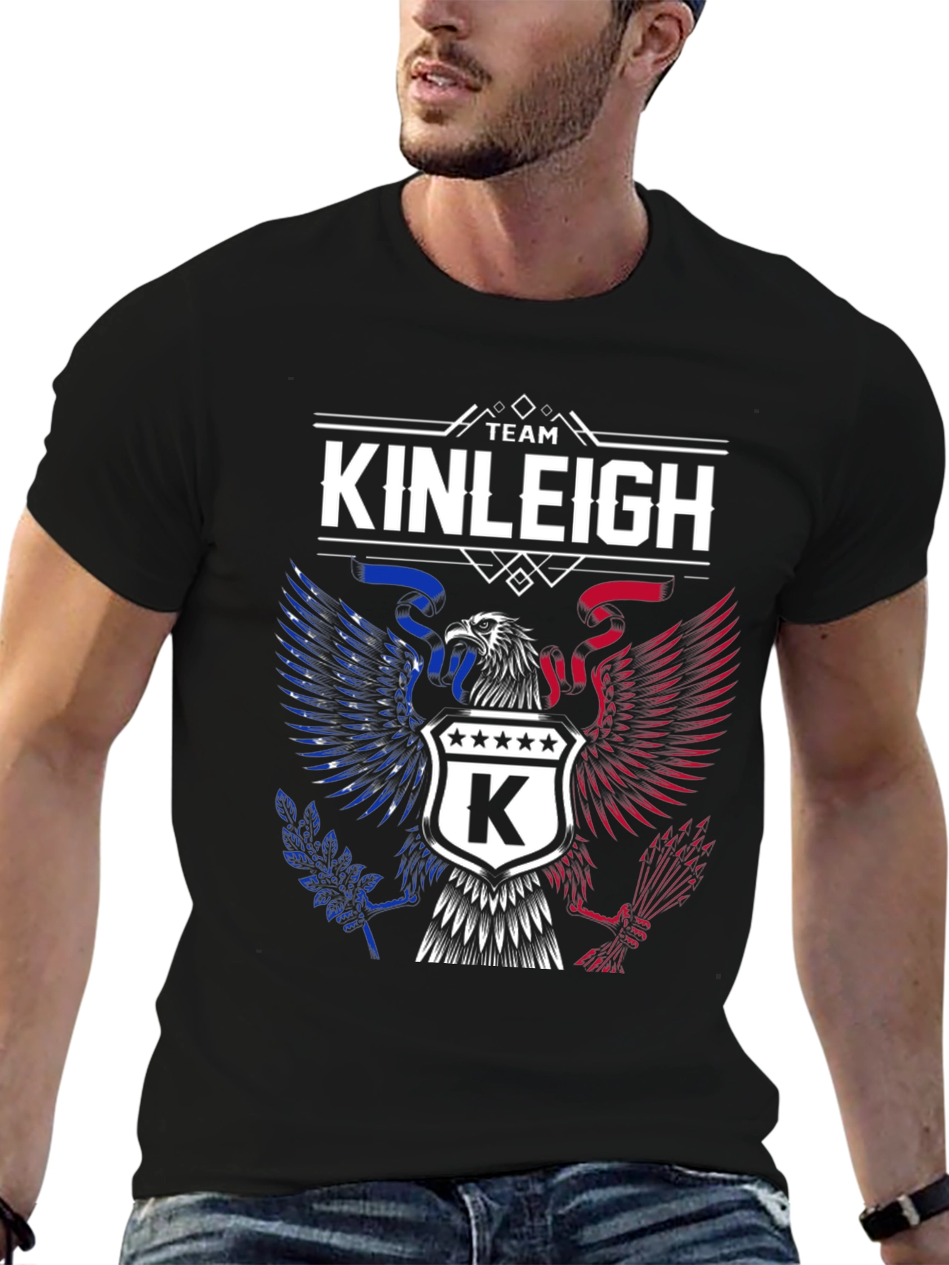 Team Kinleigh Patriotic Eagle T-Shirt