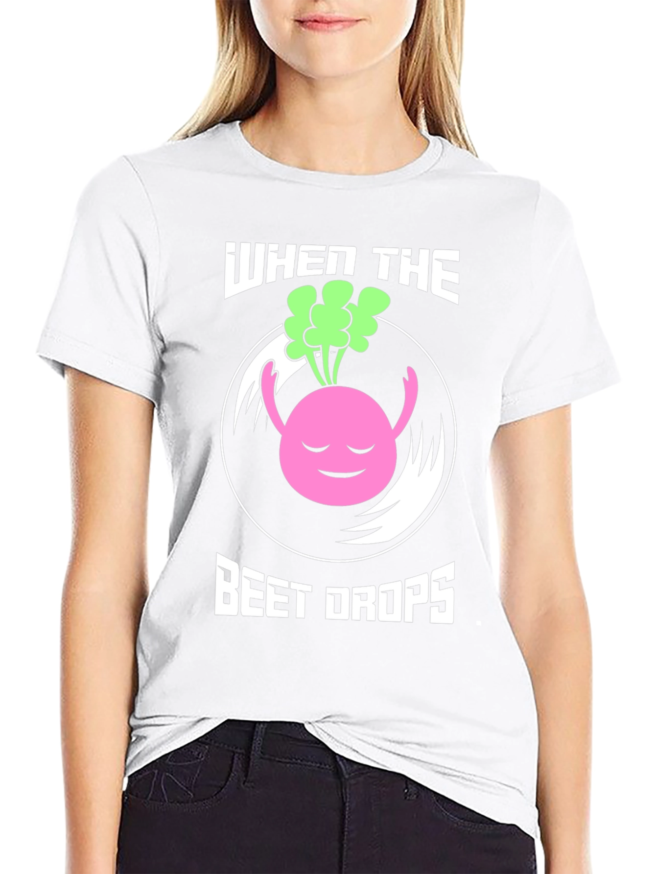 When the Beet Drops Funny Music T-Shirt