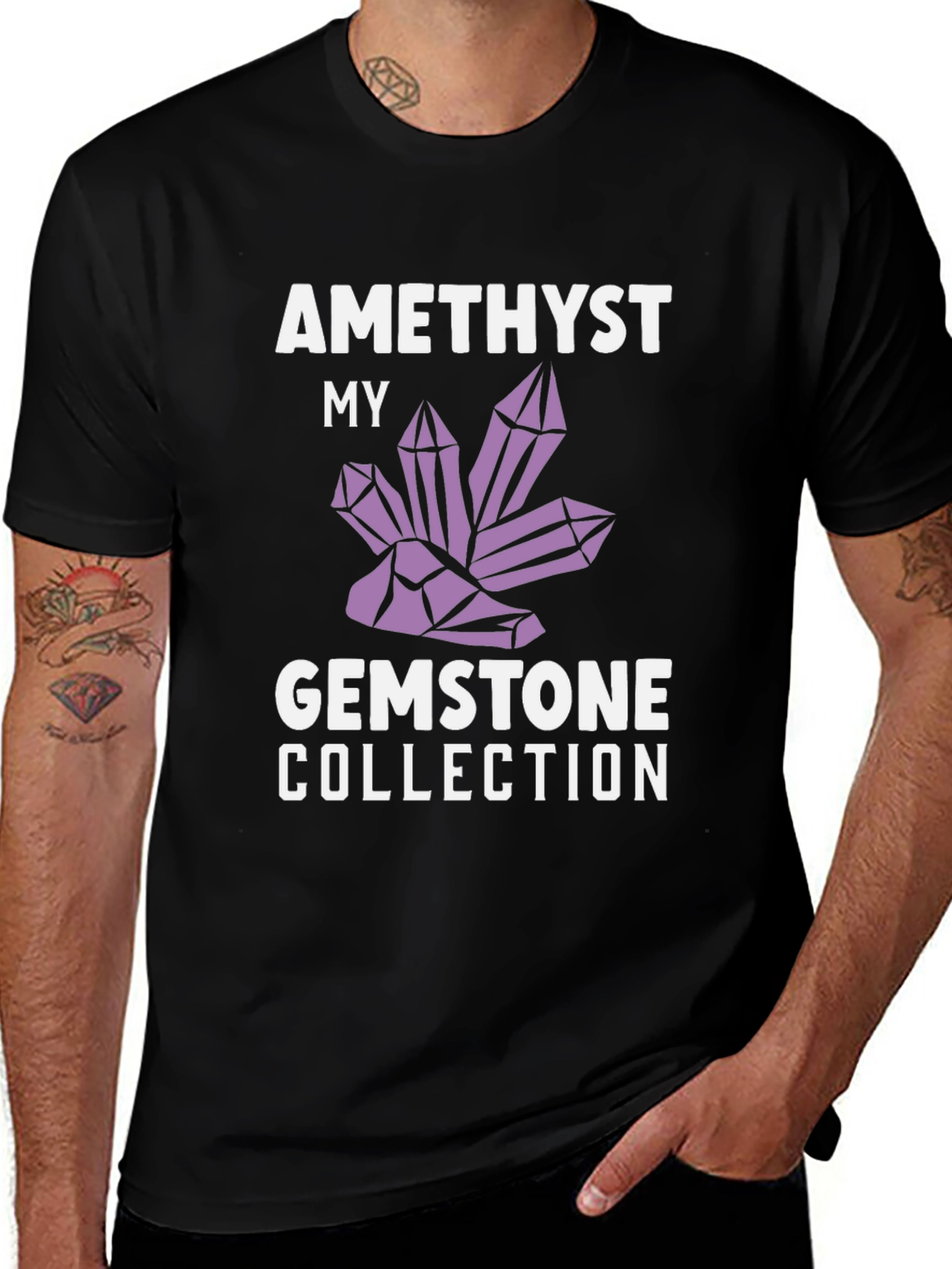 Amethyst Gemstone Collection T-Shirt