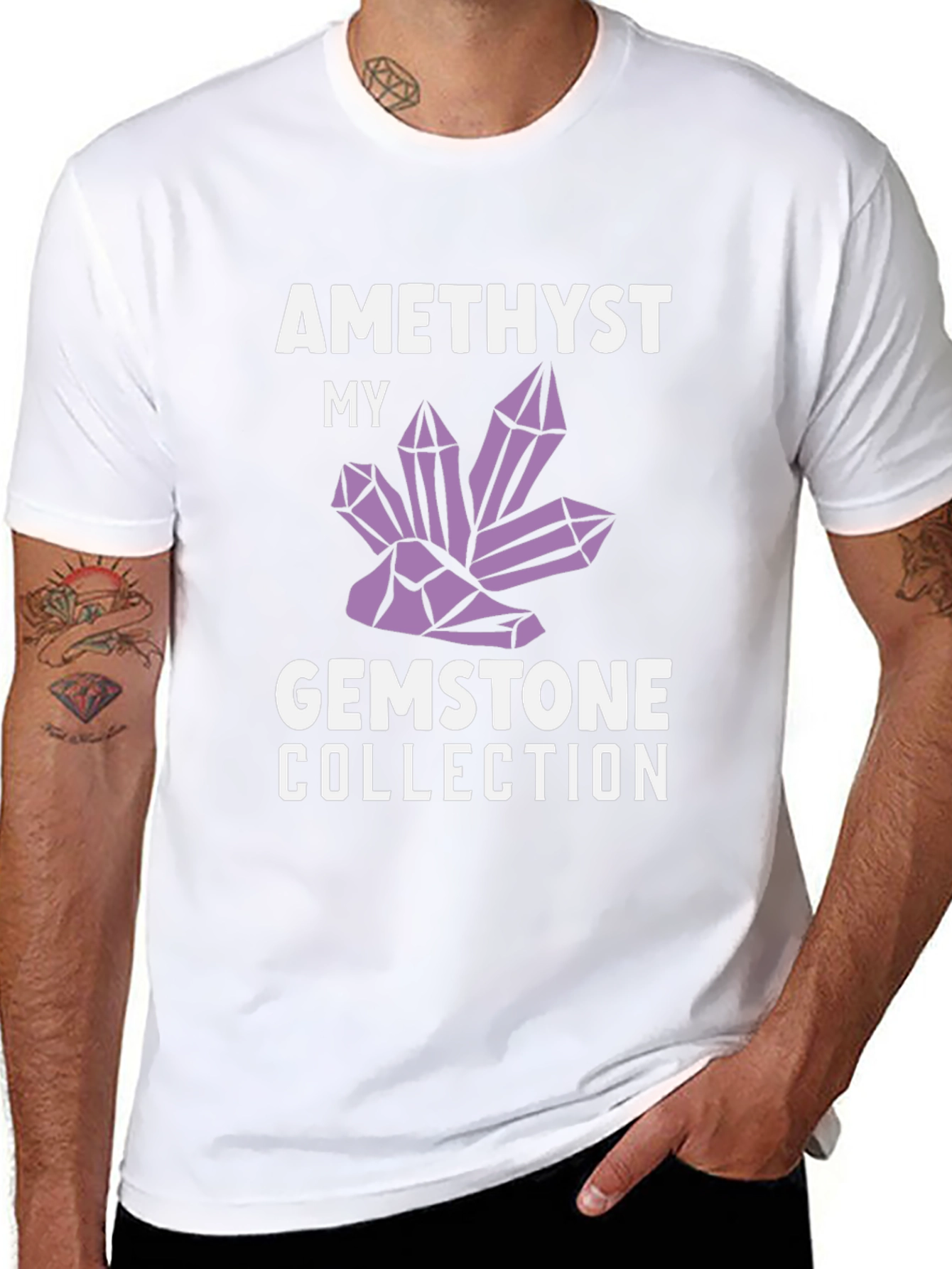 Amethyst Gemstone Collection T-Shirt