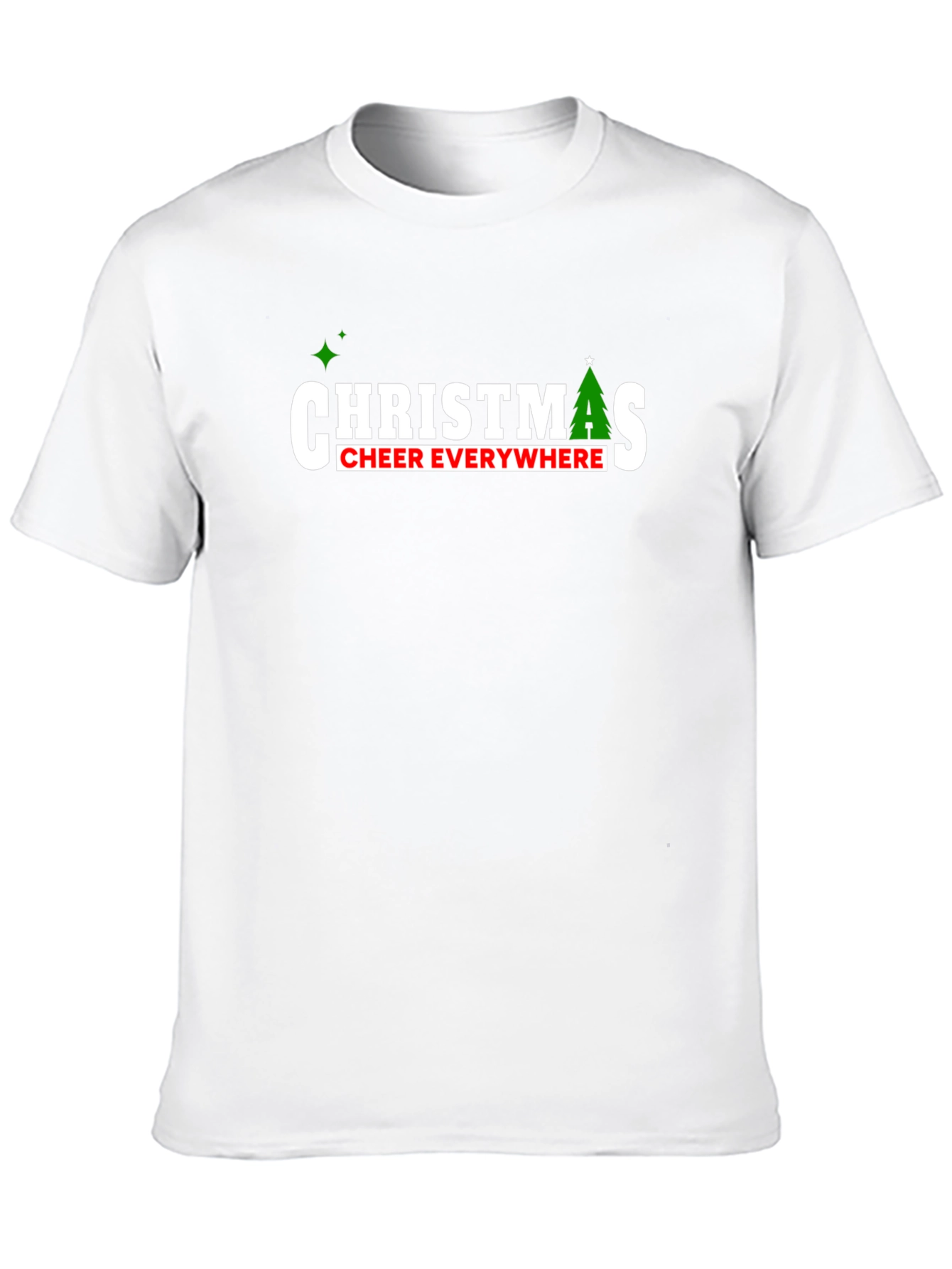 Christmas Cheer Everywhere Graphic T-Shirt