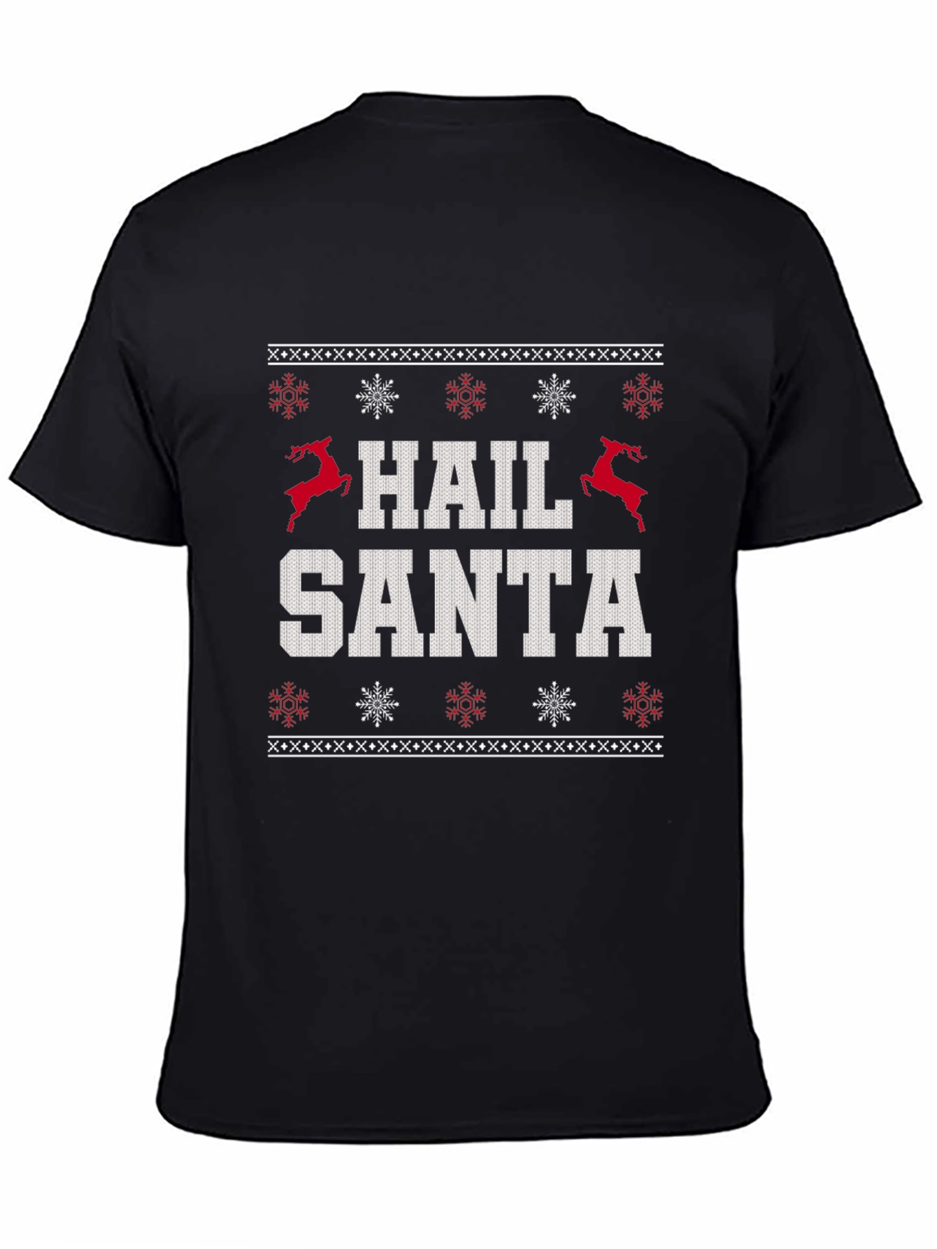 Hail Santa Ugly Christmas Sweater T-Shirt