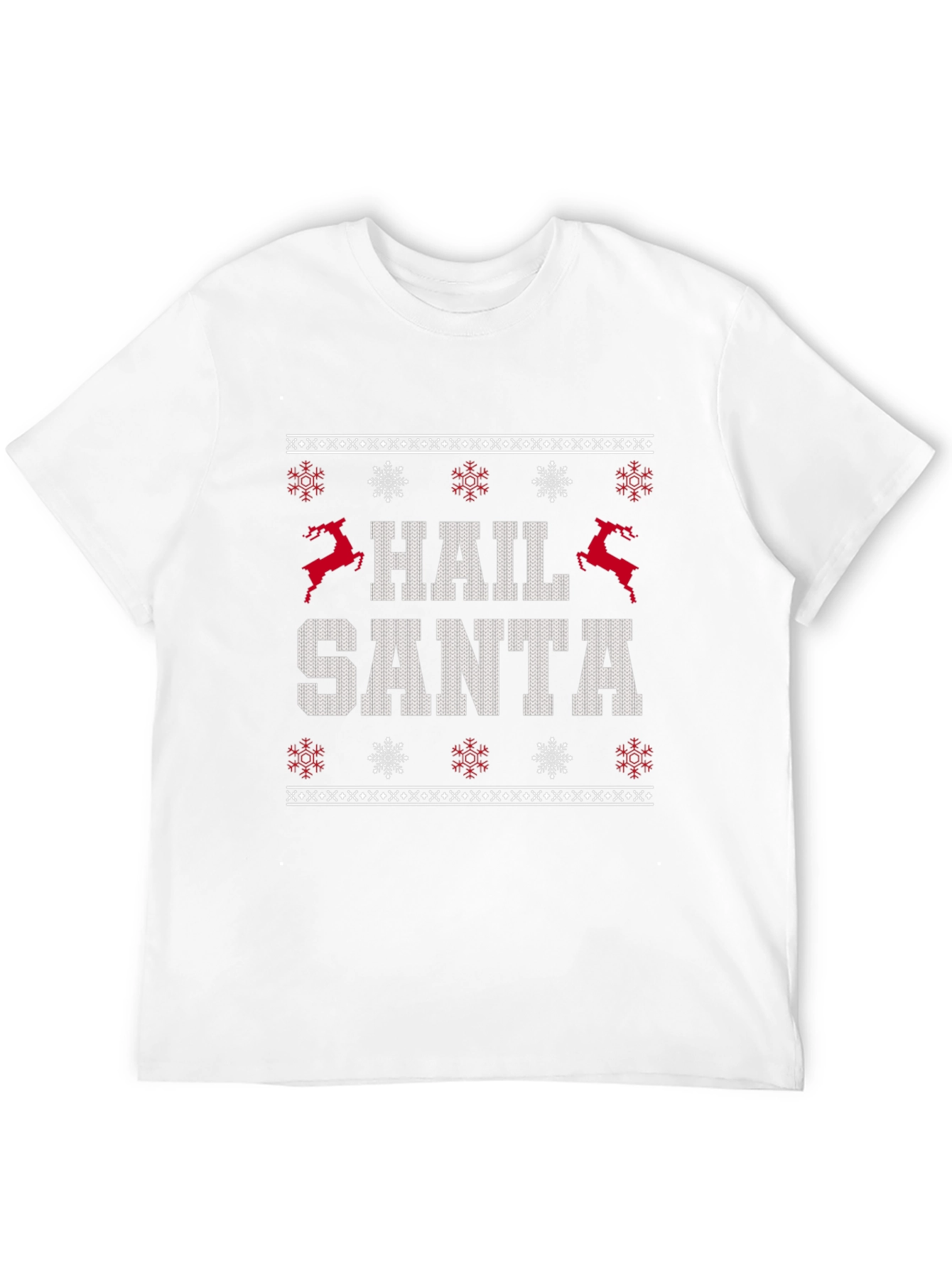Hail Santa Ugly Christmas Sweater T-Shirt