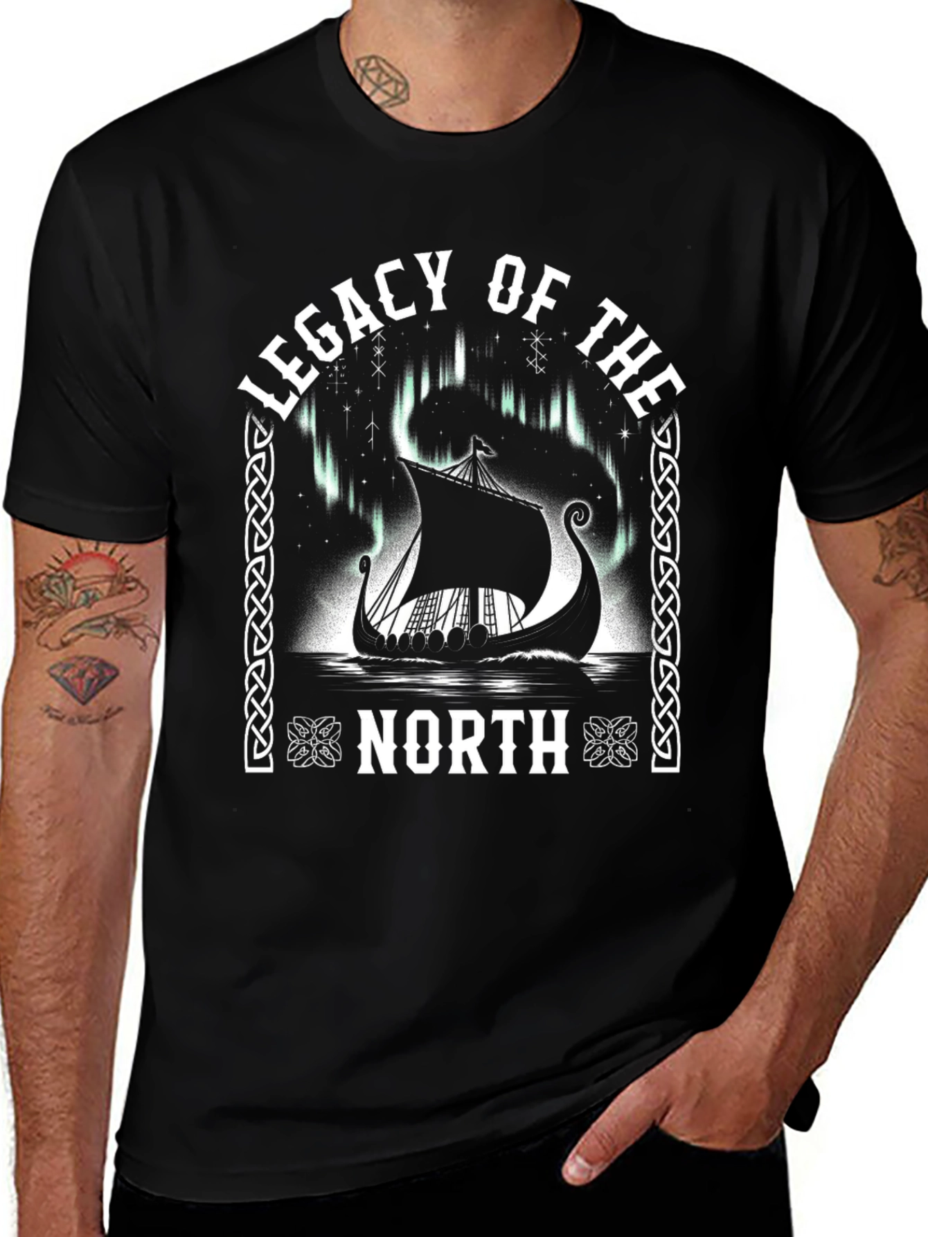 Viking Legacy of The North Graphic T-Shirt