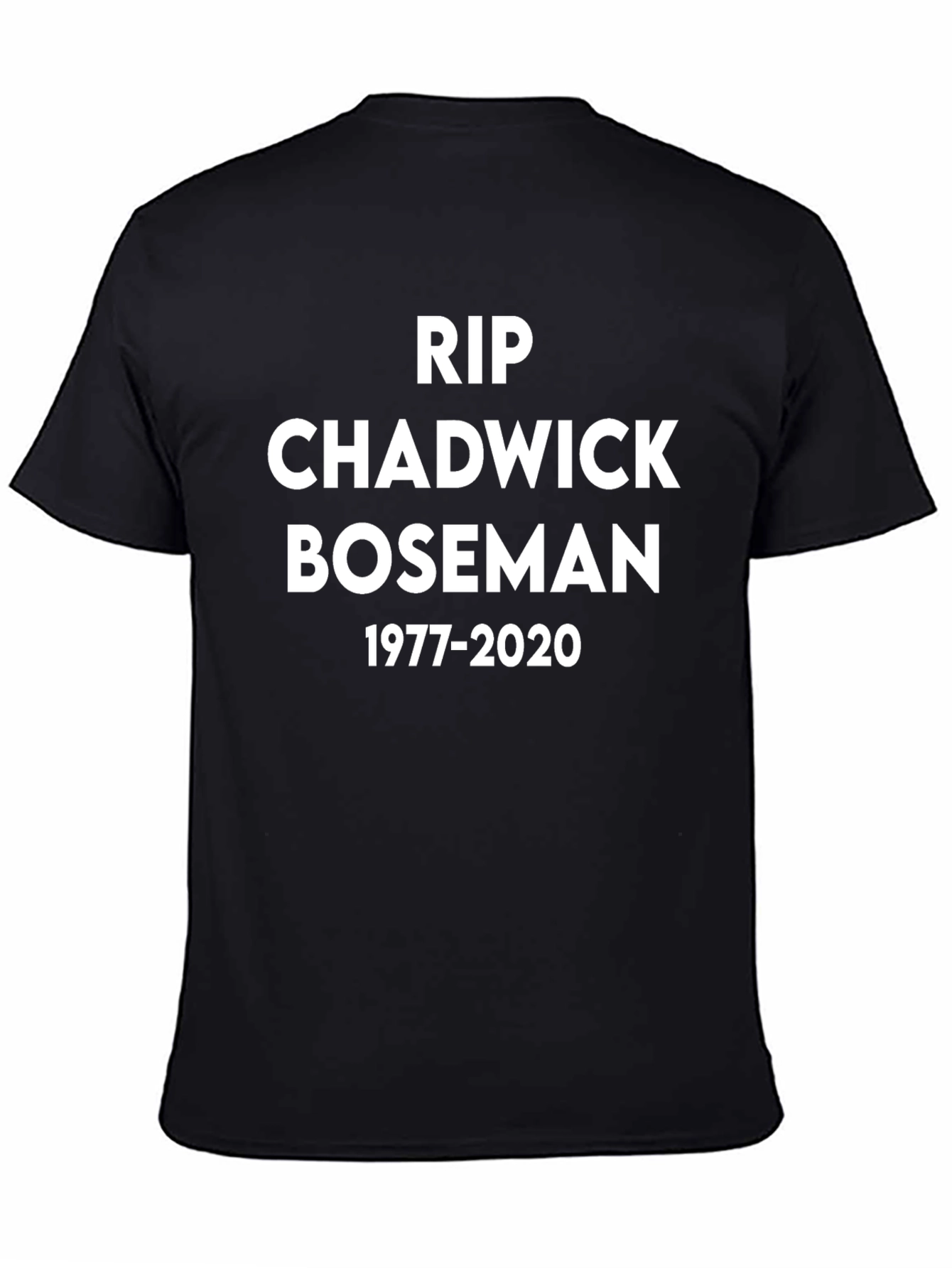 RIP Chadwick Boseman T-Shirt - Memorial Tribute Tee
