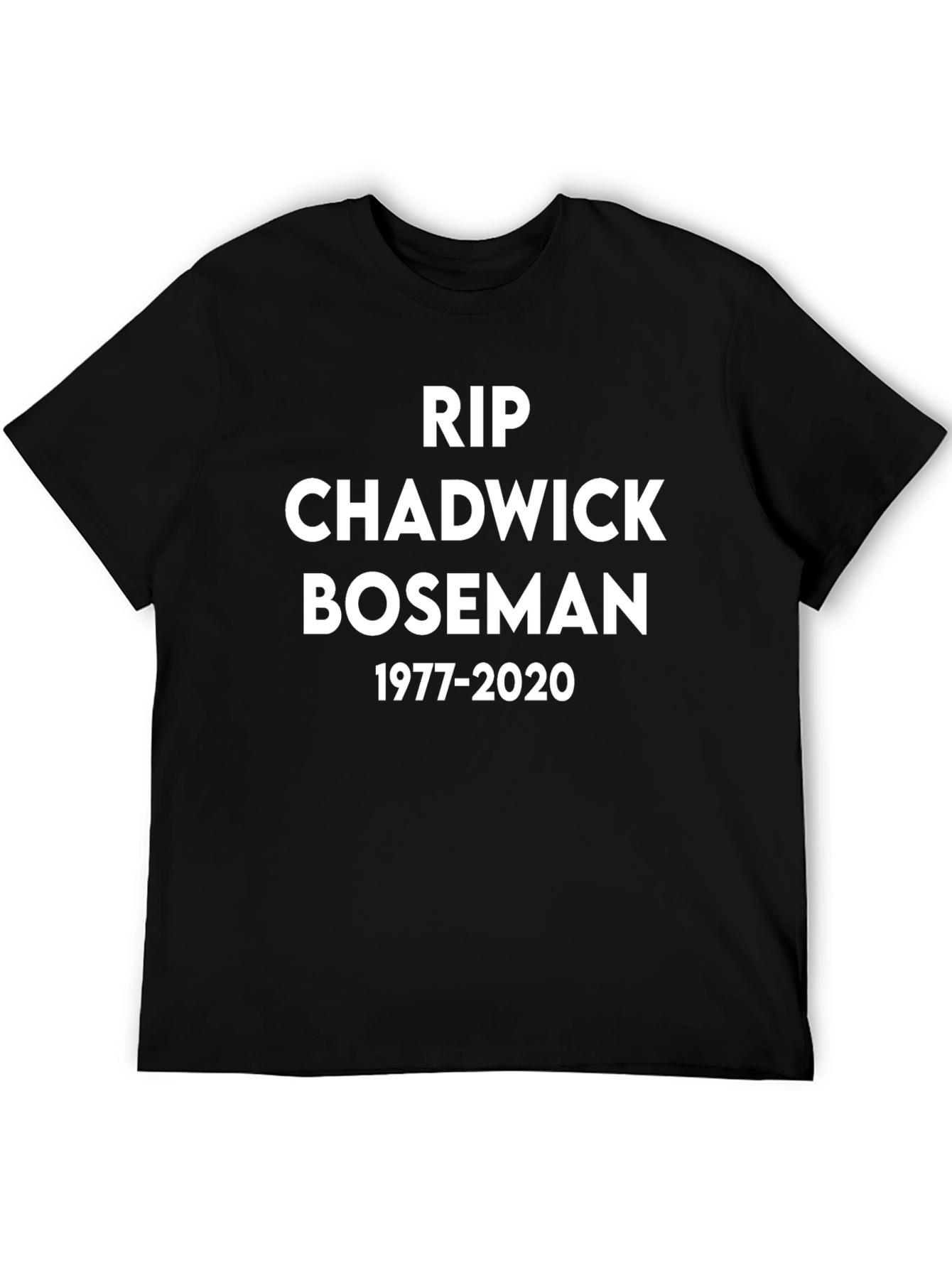 RIP Chadwick Boseman T-Shirt - Memorial Tribute Tee