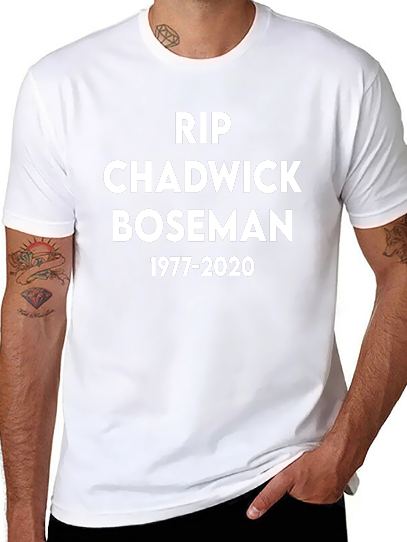 RIP Chadwick Boseman T-Shirt - Memorial Tribute Tee