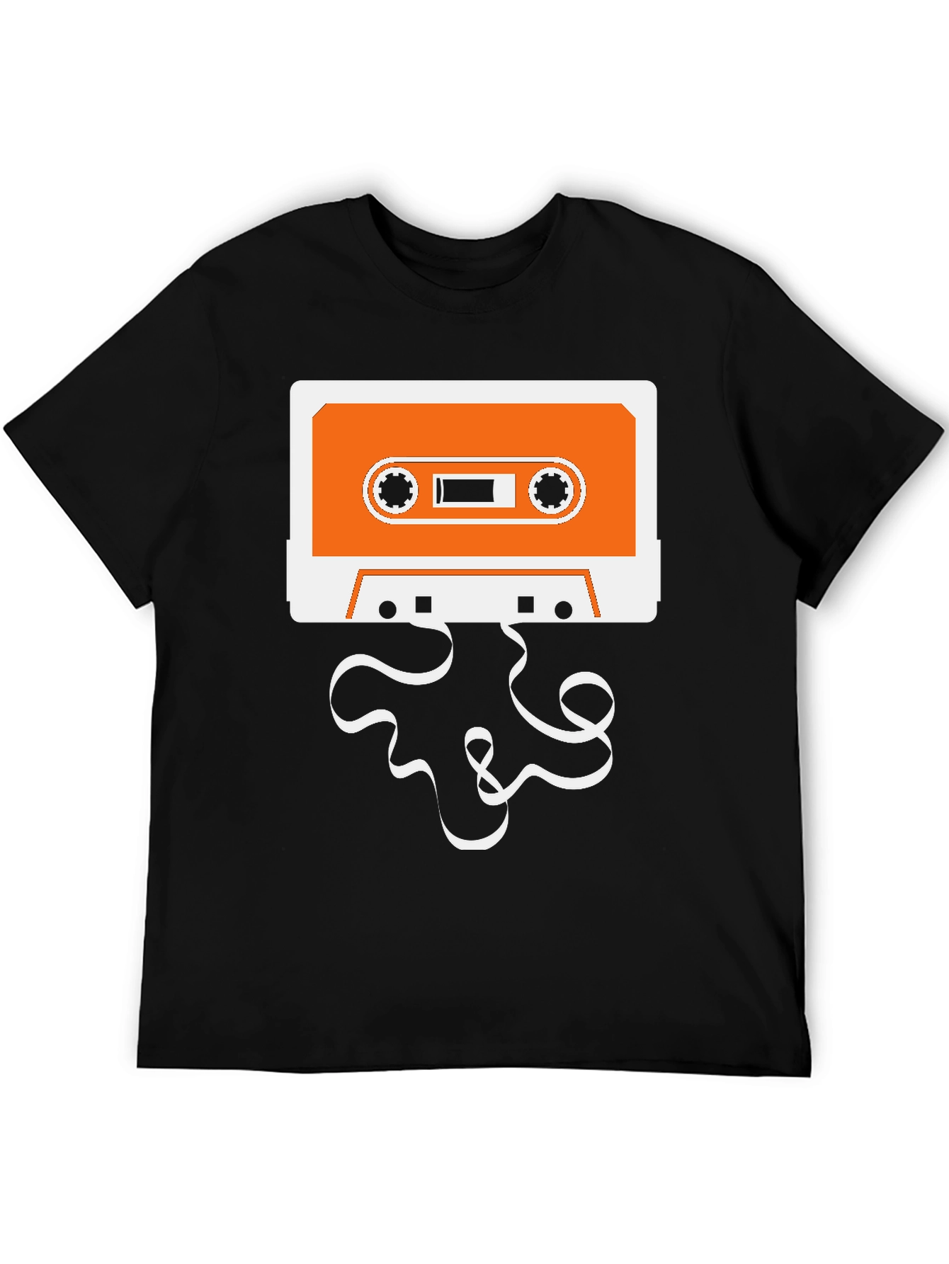 Retro Cassette Tape Graphic T-Shirt
