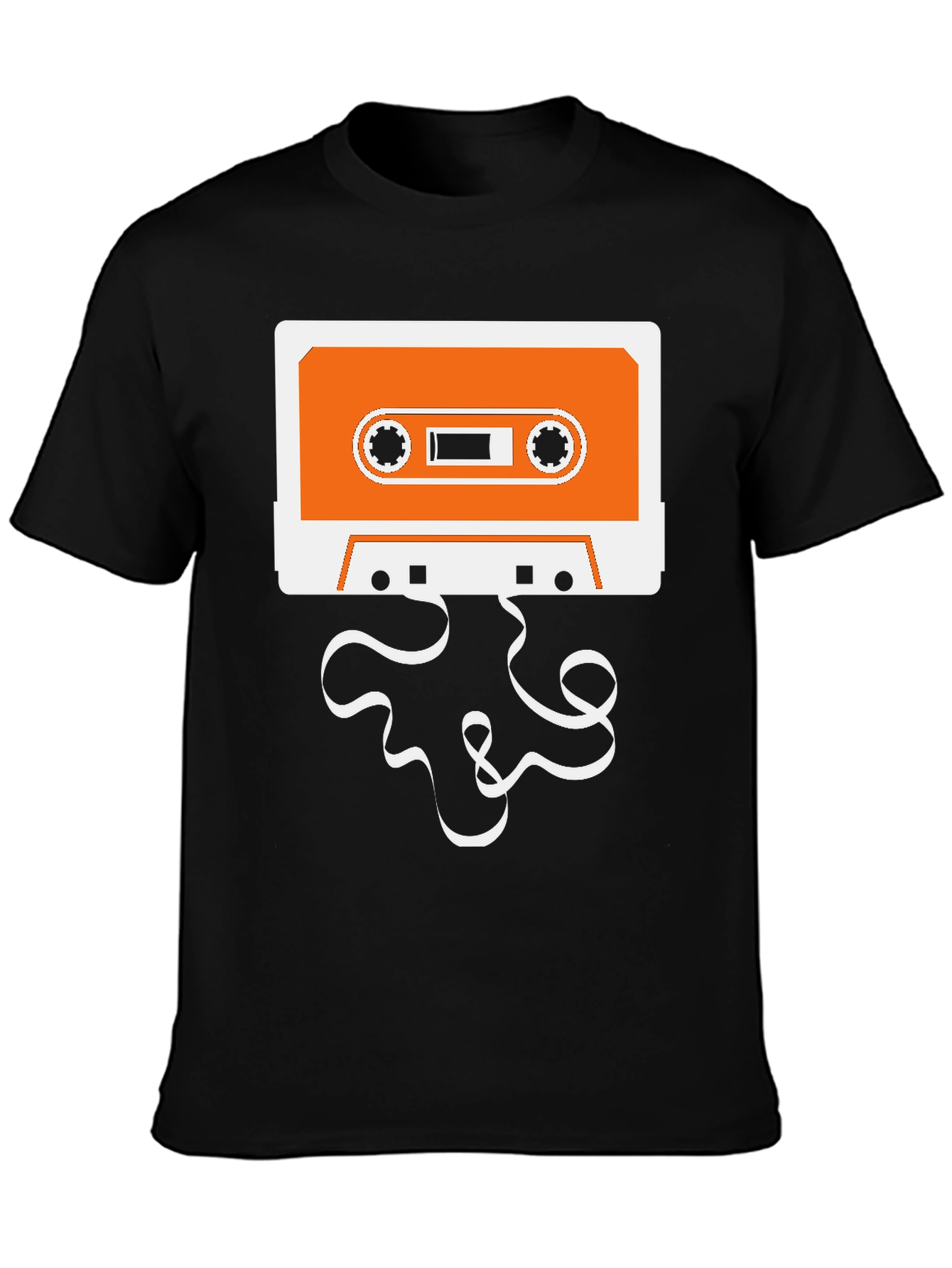 Retro Cassette Tape Graphic T-Shirt