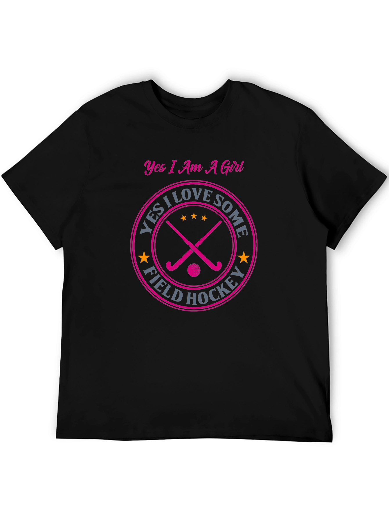 Field Hockey Girls T-Shirt