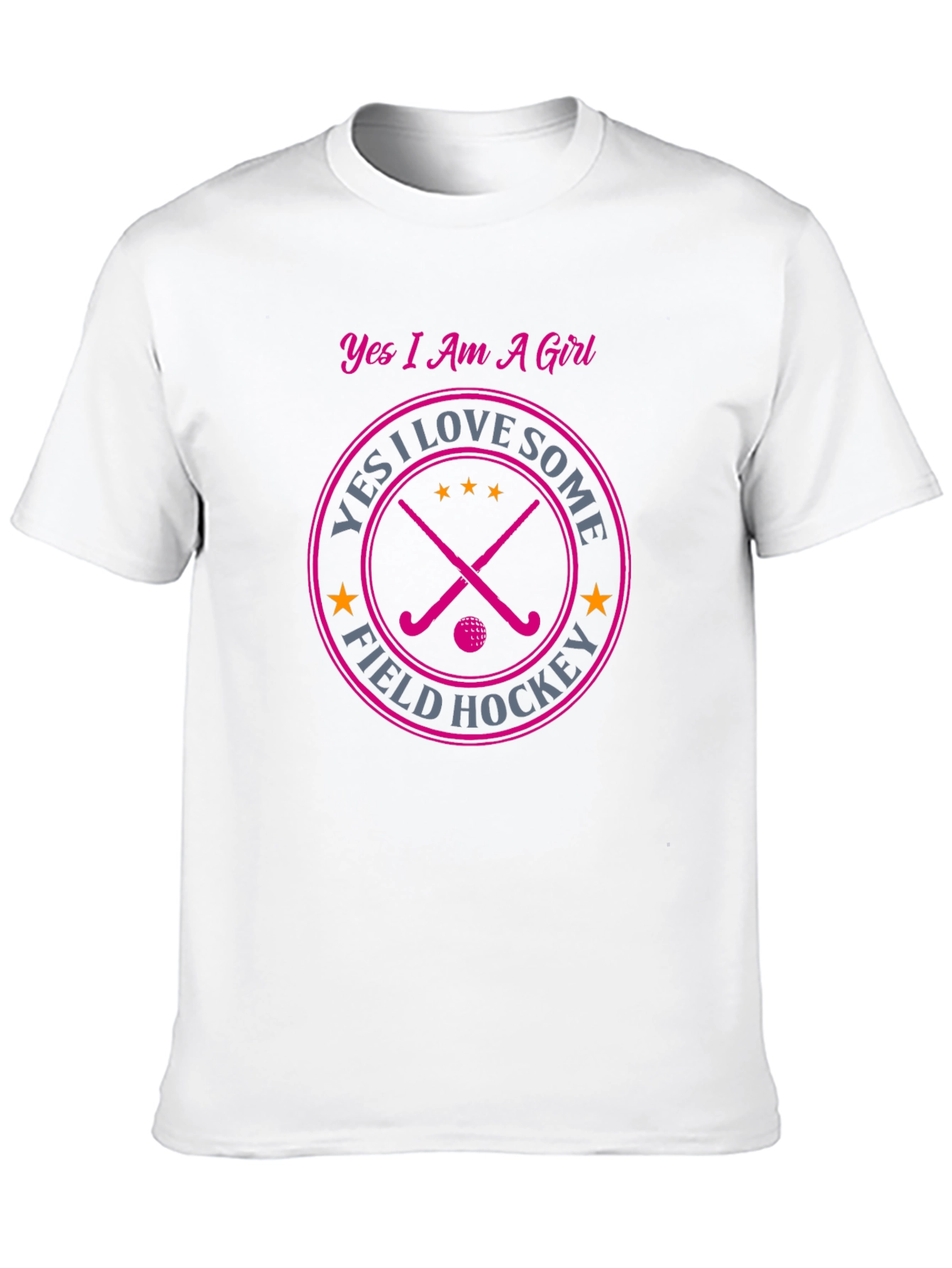 Field Hockey Girls T-Shirt