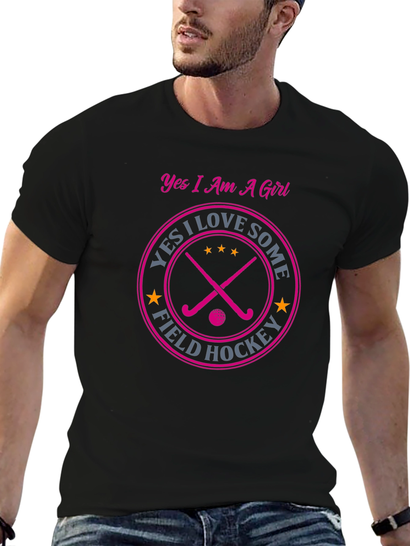 Field Hockey Girls T-Shirt