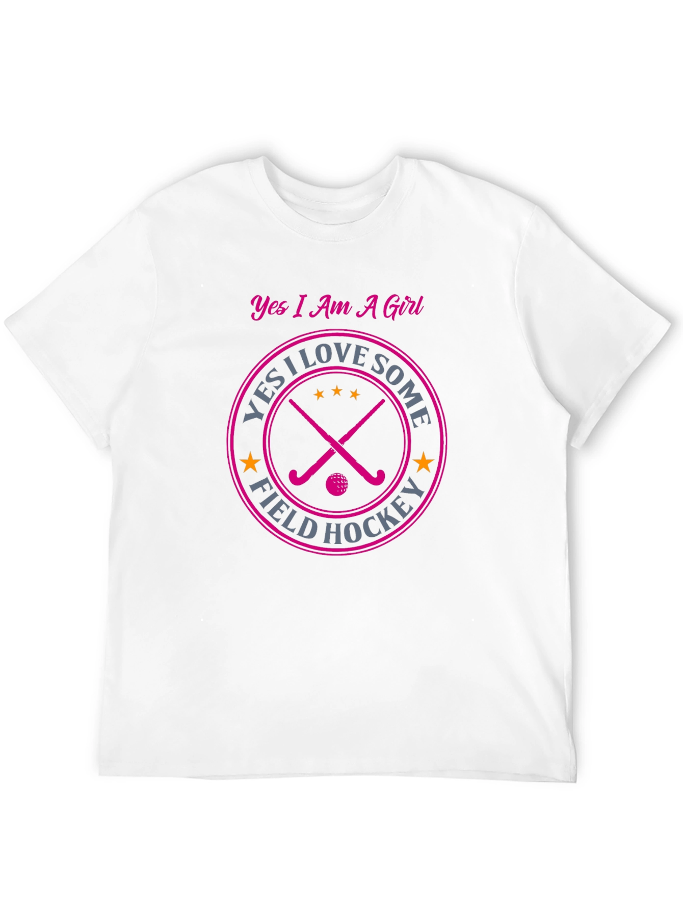 Field Hockey Girls T-Shirt