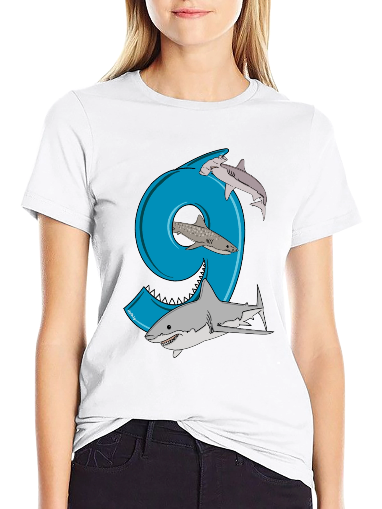 Shark 9th Birthday T-Shirt