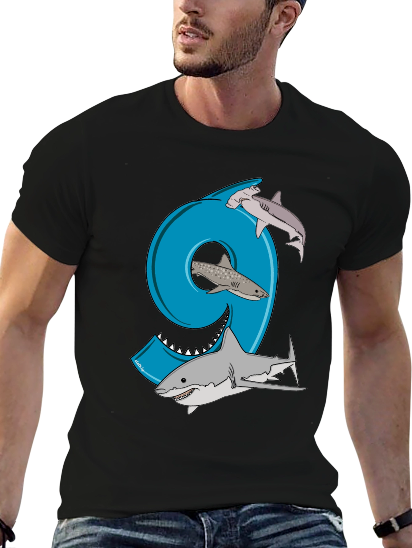 Shark 9th Birthday T-Shirt