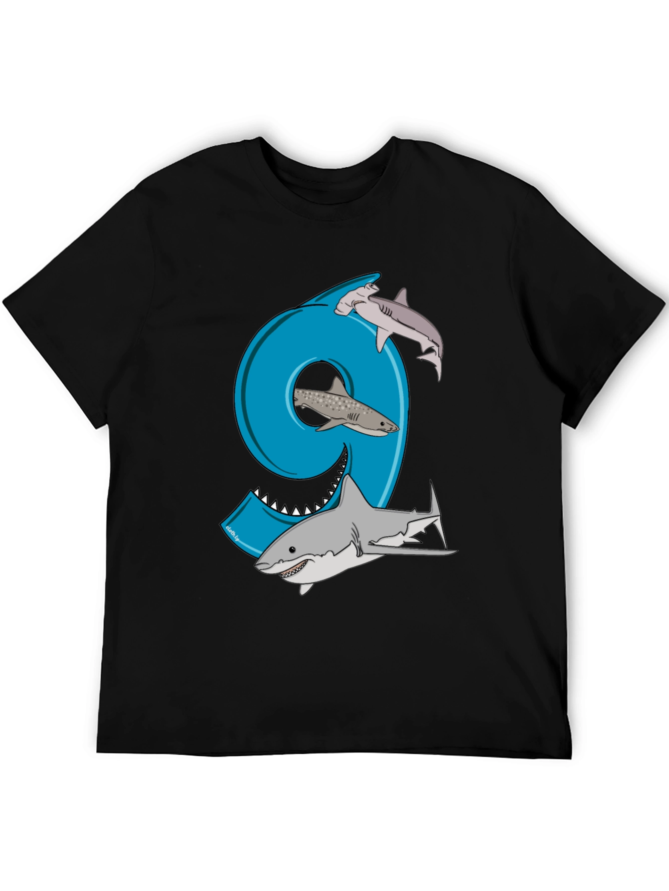 Shark 9th Birthday T-Shirt