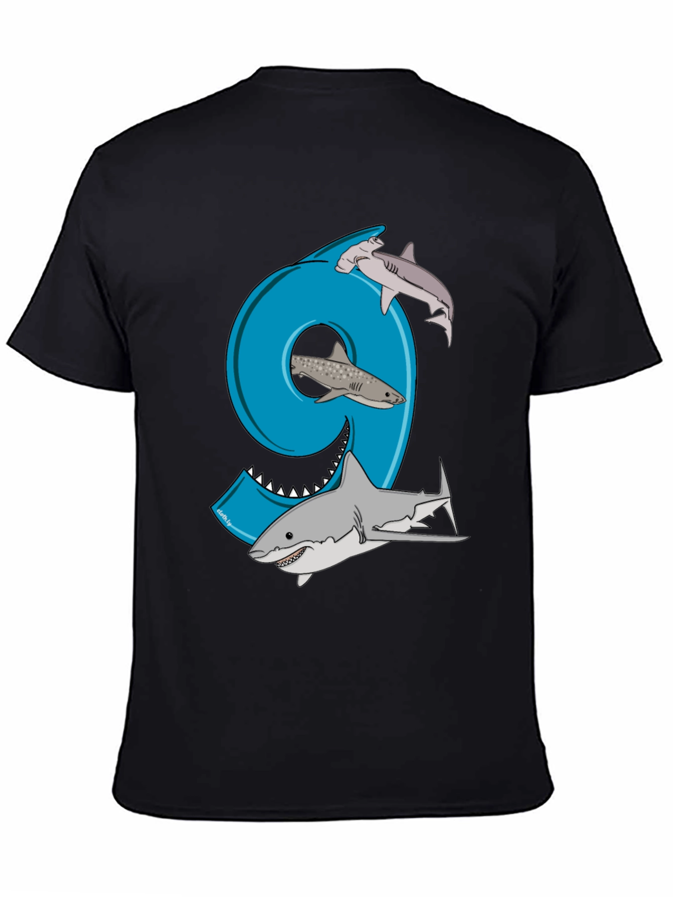 Shark 9th Birthday T-Shirt