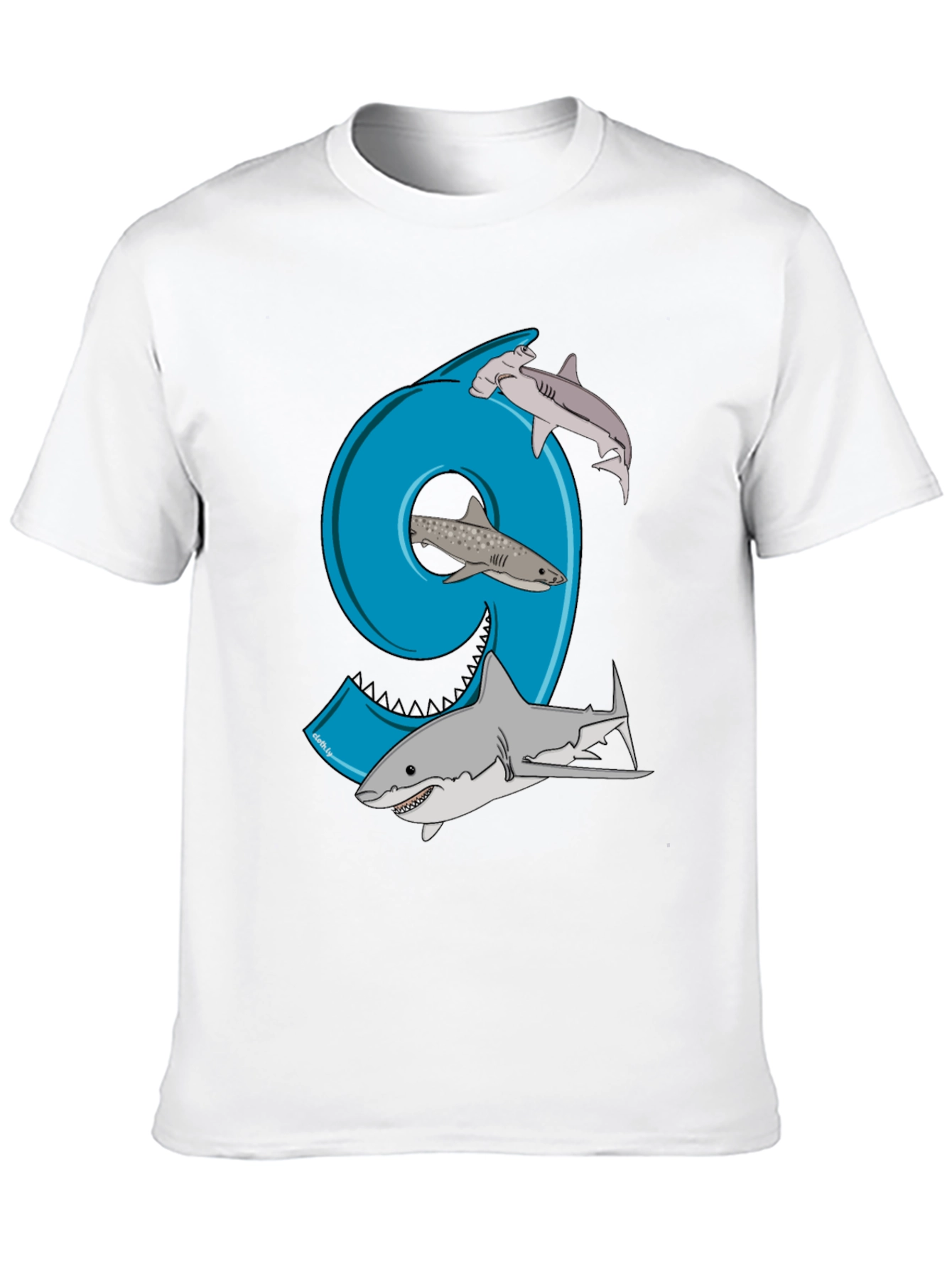 Shark 9th Birthday T-Shirt