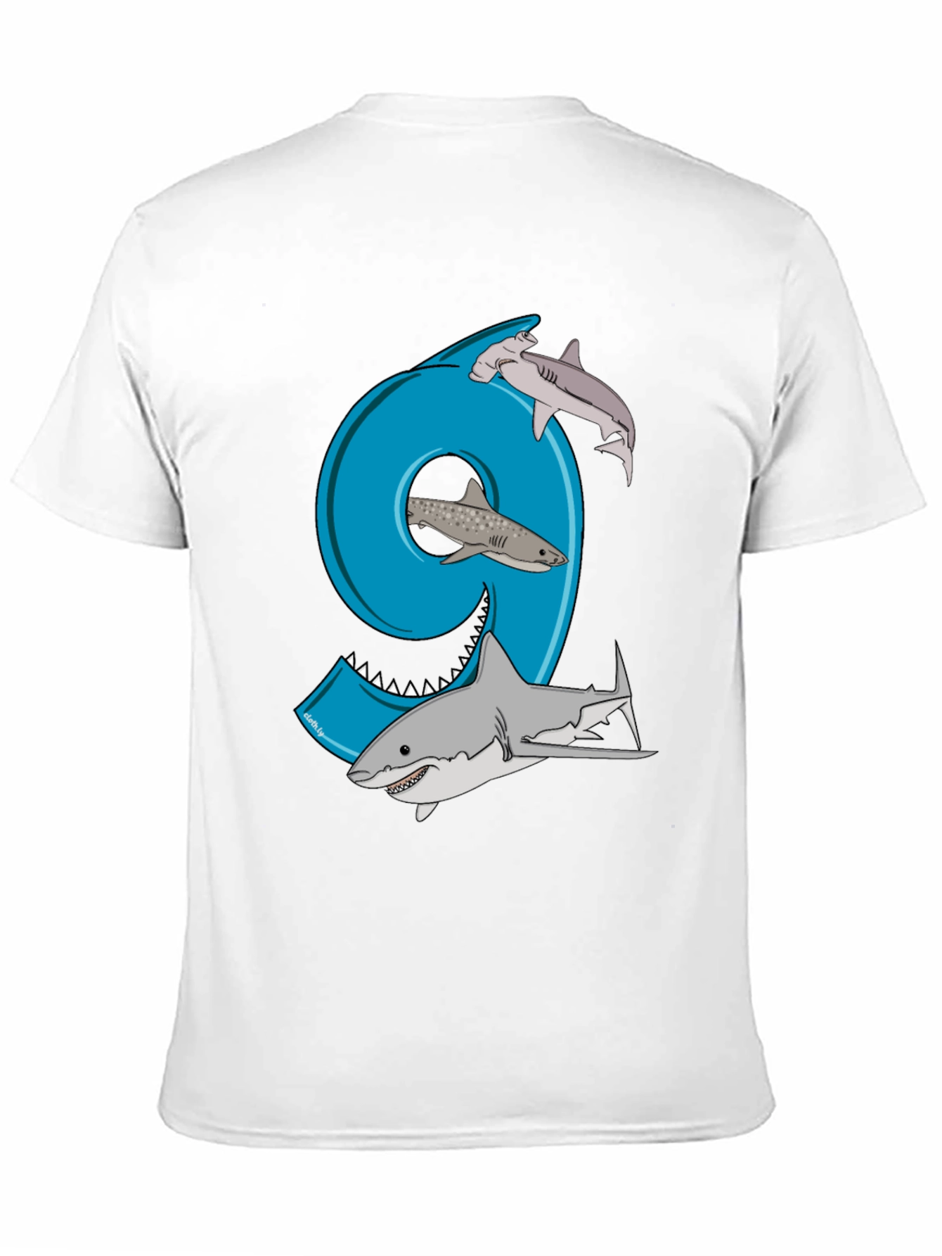 Shark 9th Birthday T-Shirt