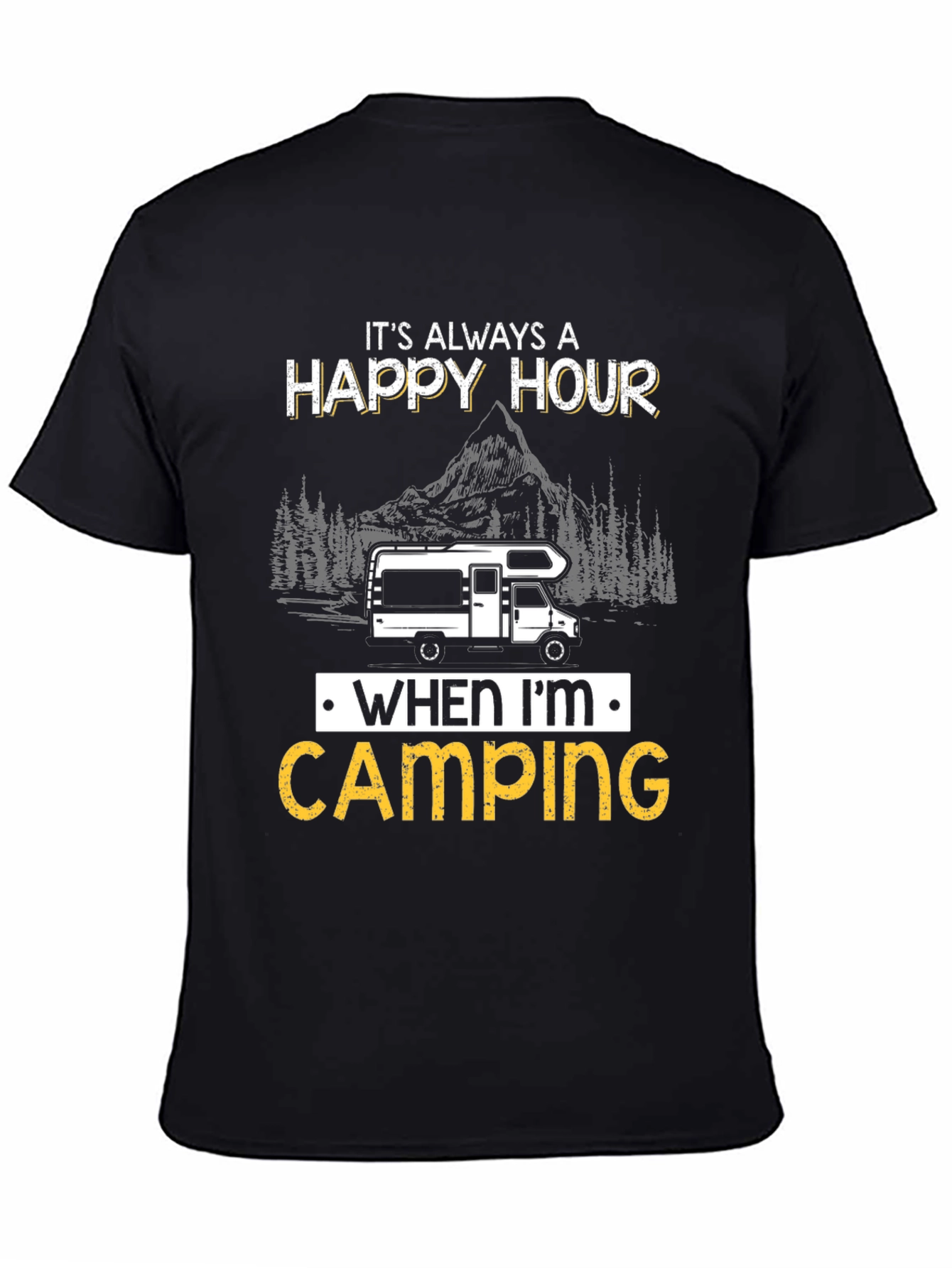 Happy Hour Camping RV T-Shirt