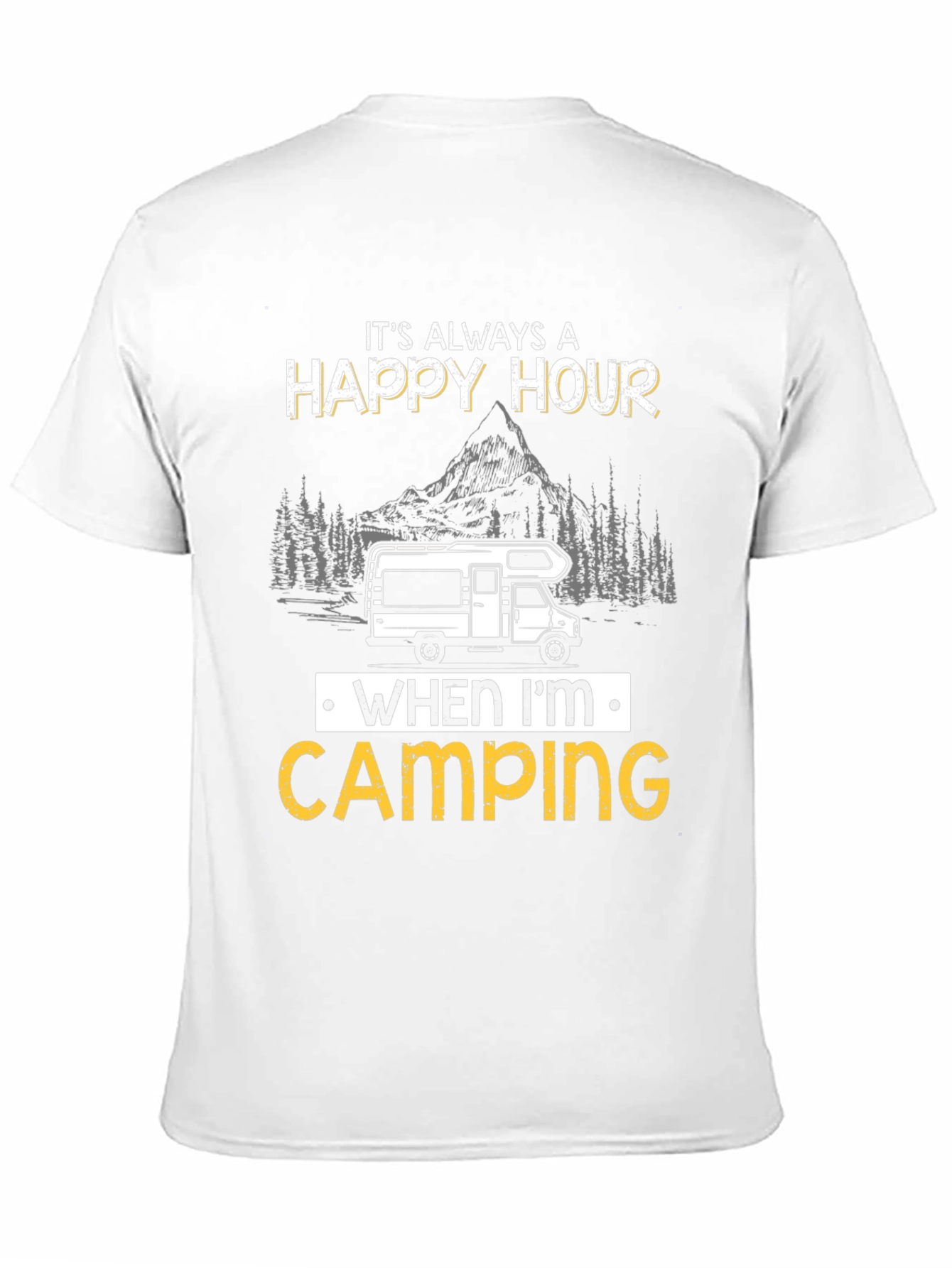 Happy Hour Camping RV T-Shirt