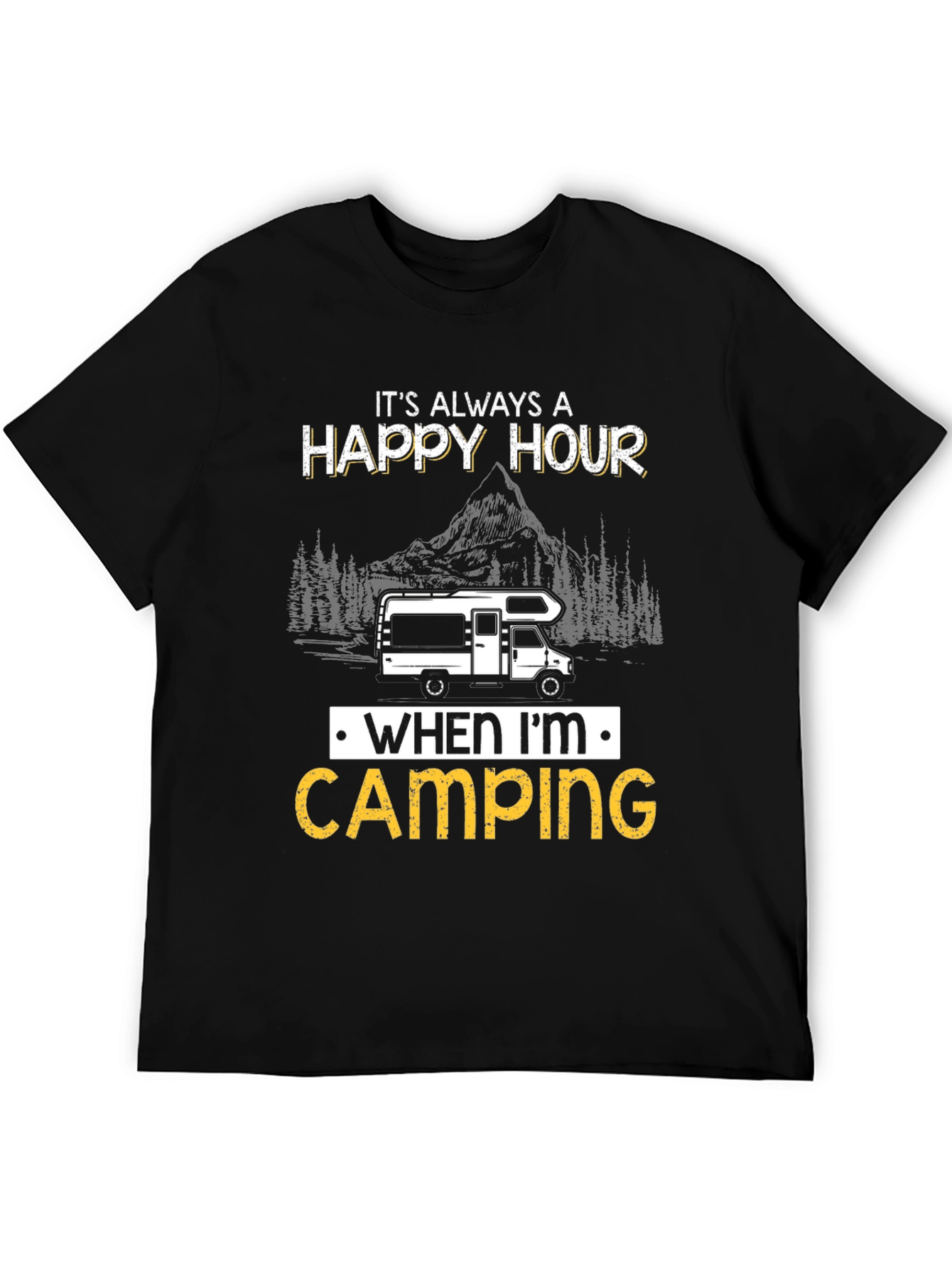 Happy Hour Camping RV T-Shirt