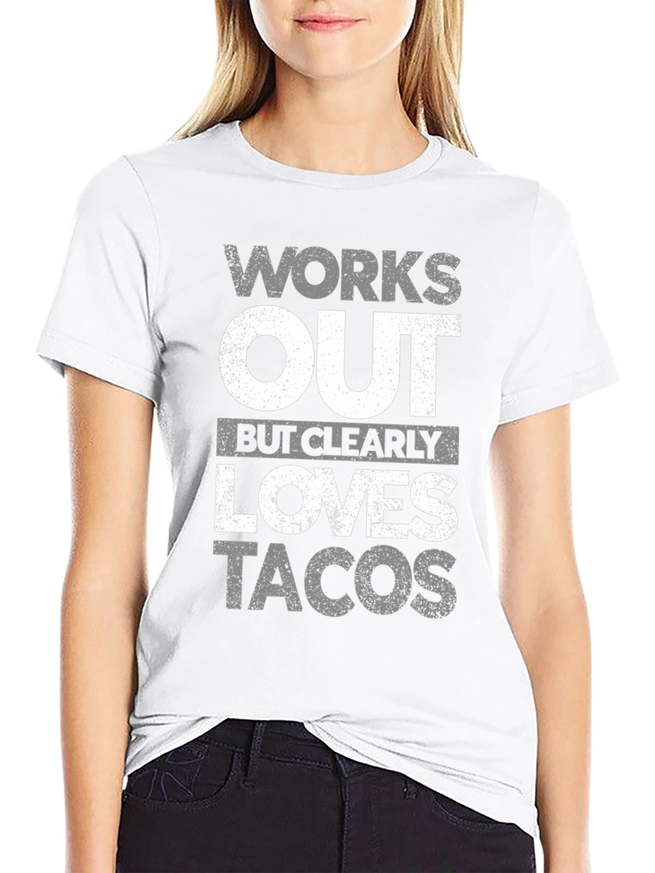 Works Out Loves Tacos Graphic Tee