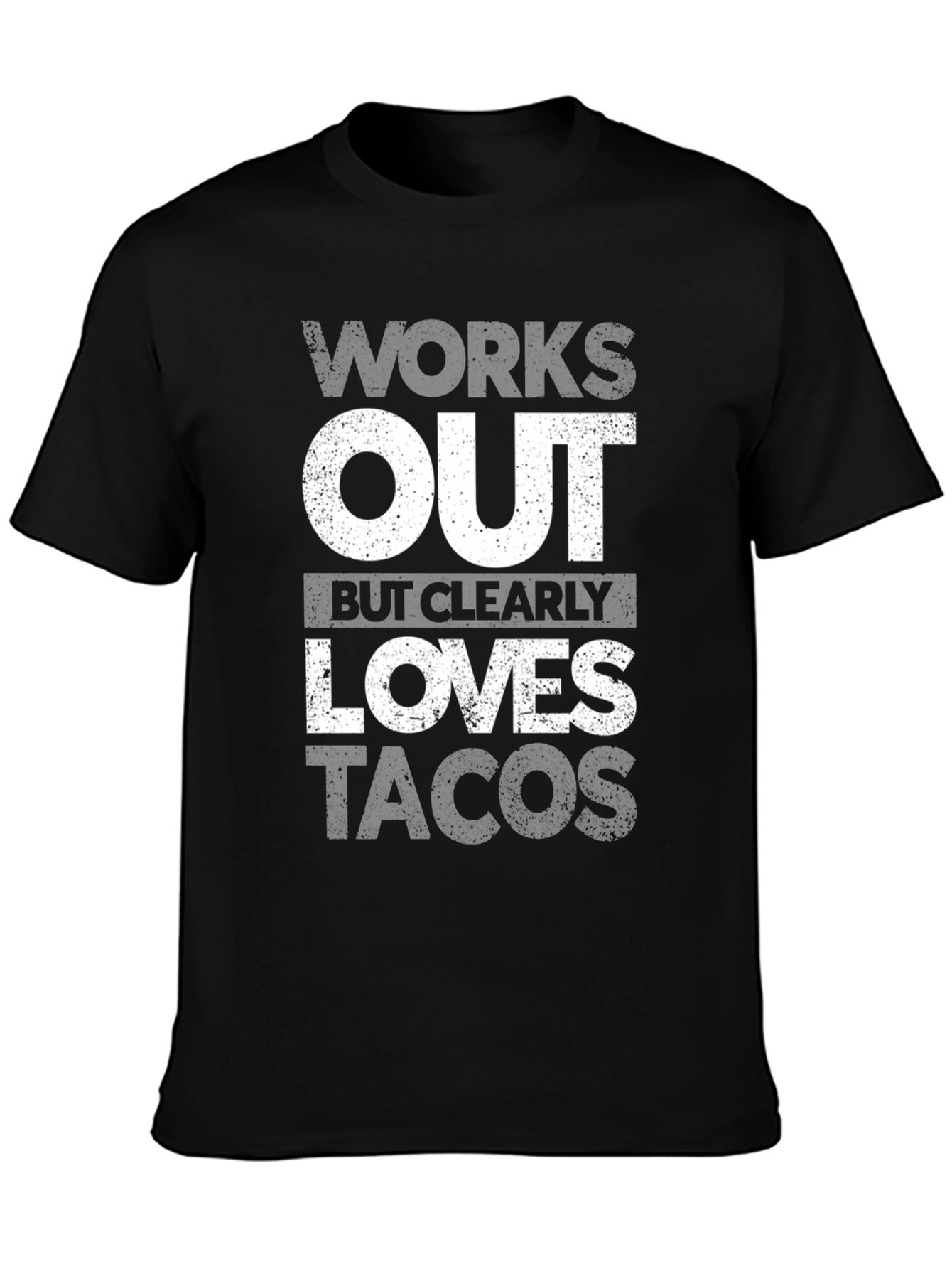 Works Out Loves Tacos Graphic Tee