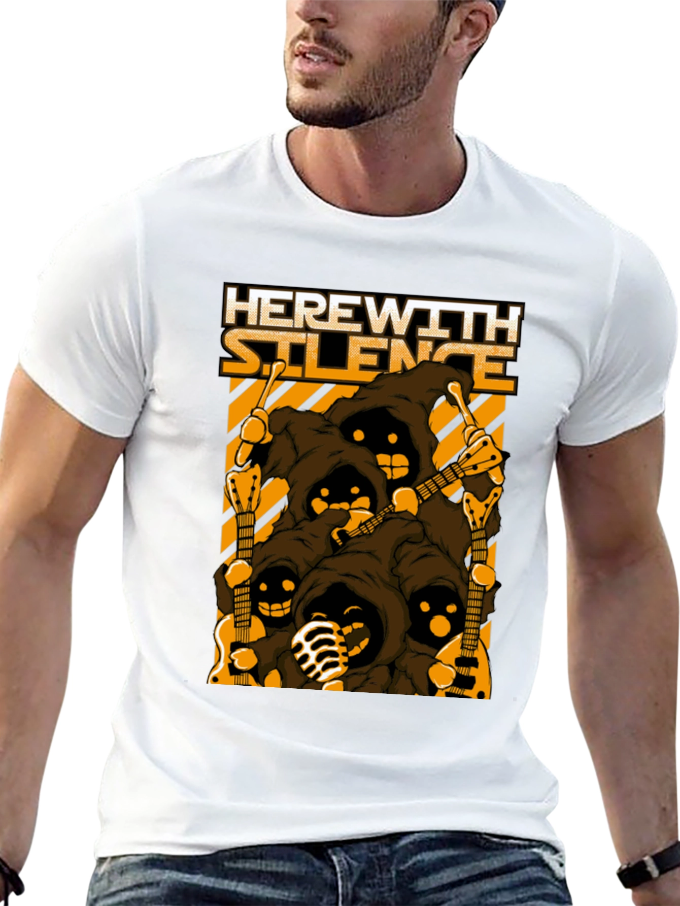 Herewith Silence Graphic T-Shirt - Band Tee