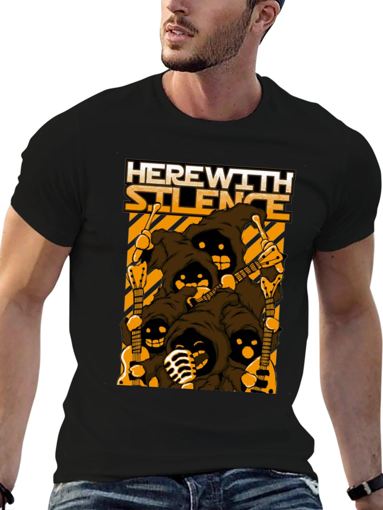 Herewith Silence Graphic T-Shirt - Band Tee