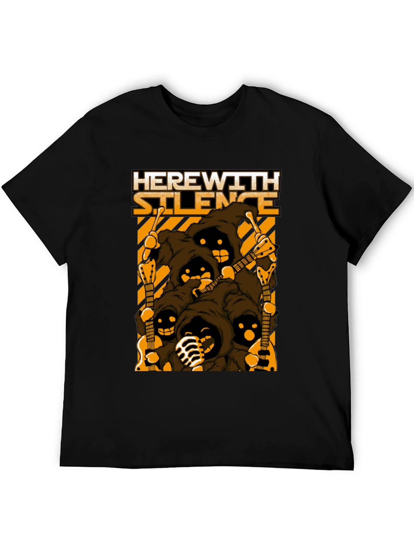 Herewith Silence Graphic T-Shirt - Band Tee