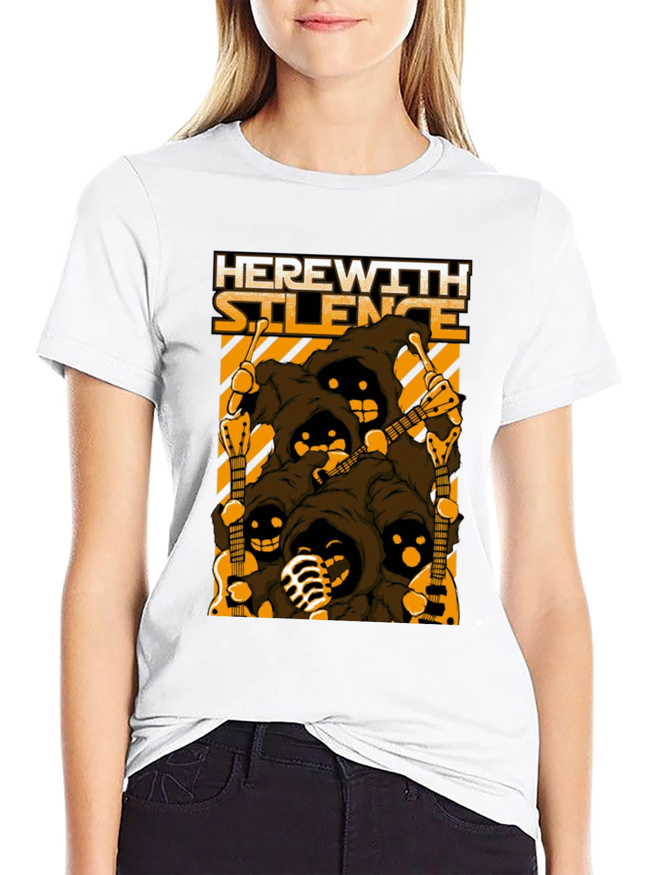 Herewith Silence Graphic T-Shirt - Band Tee