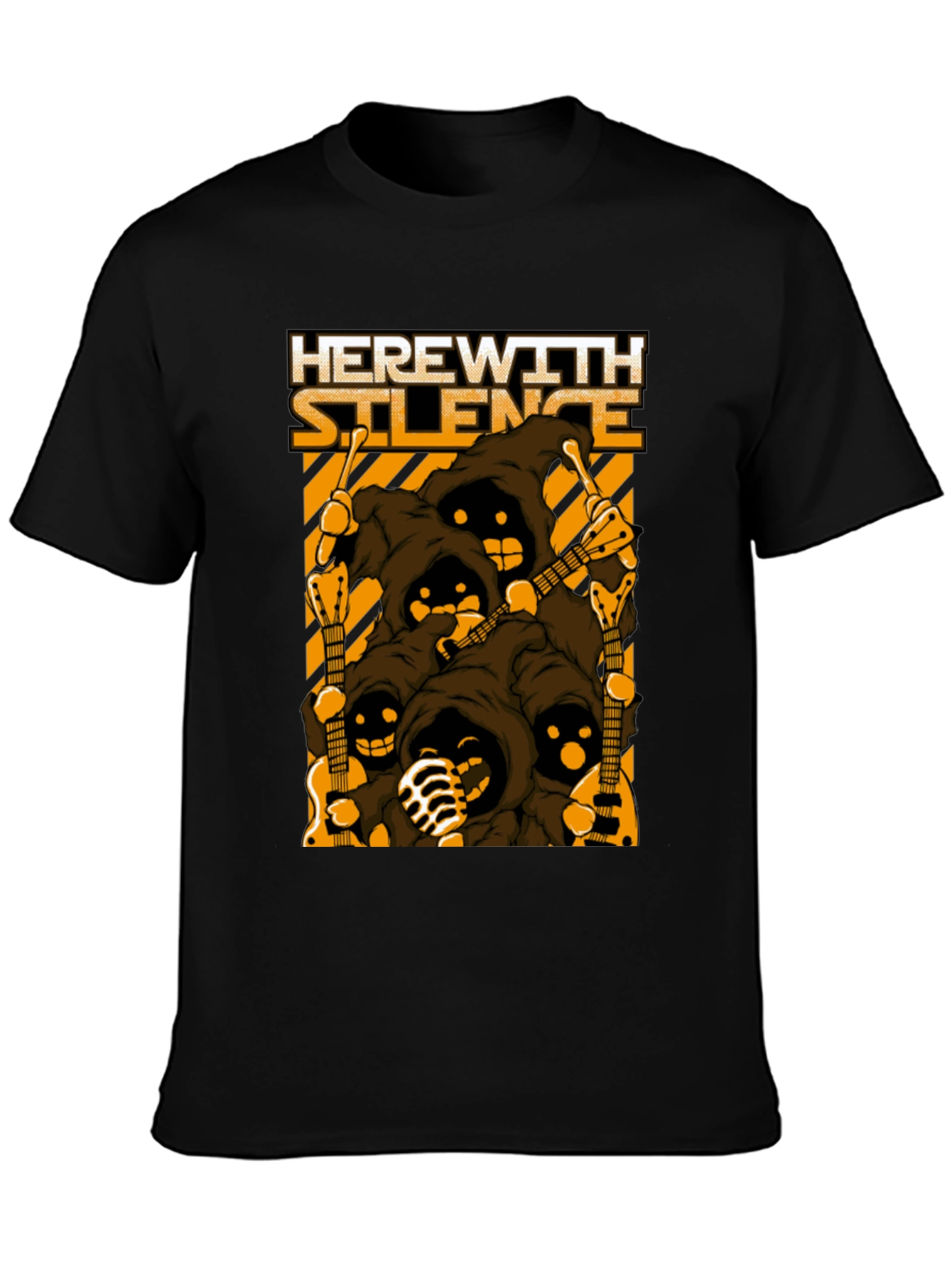 Herewith Silence Graphic T-Shirt - Band Tee