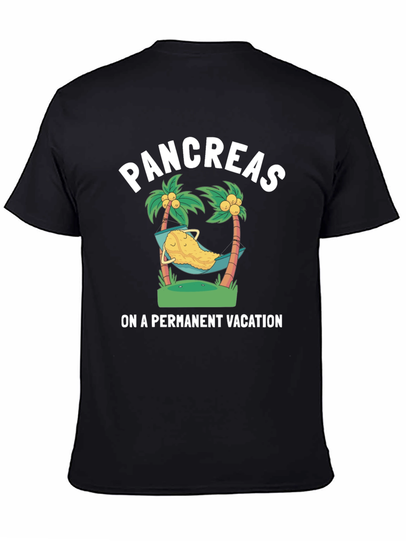 Pancreas Permanent Vacation Graphic T-Shirt