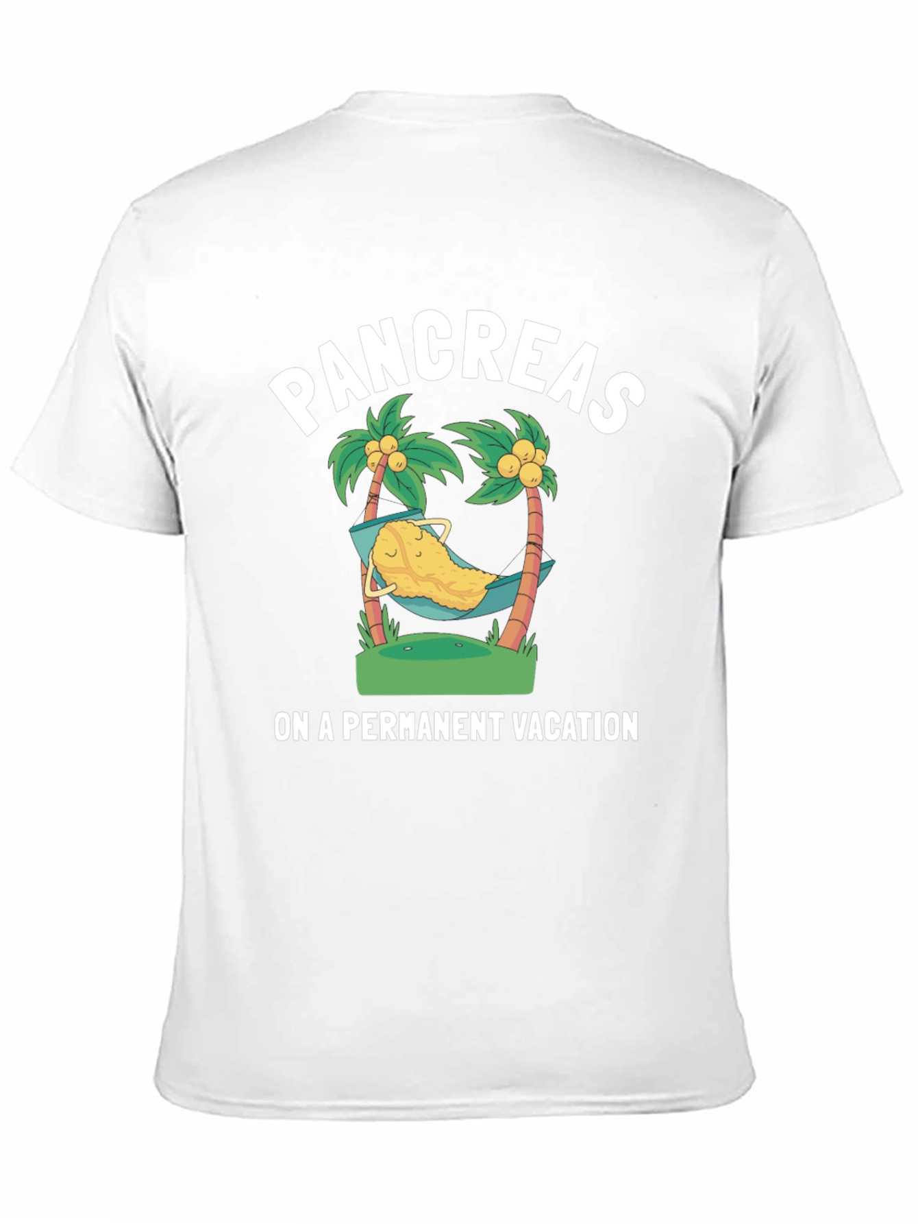 Pancreas Permanent Vacation Graphic T-Shirt