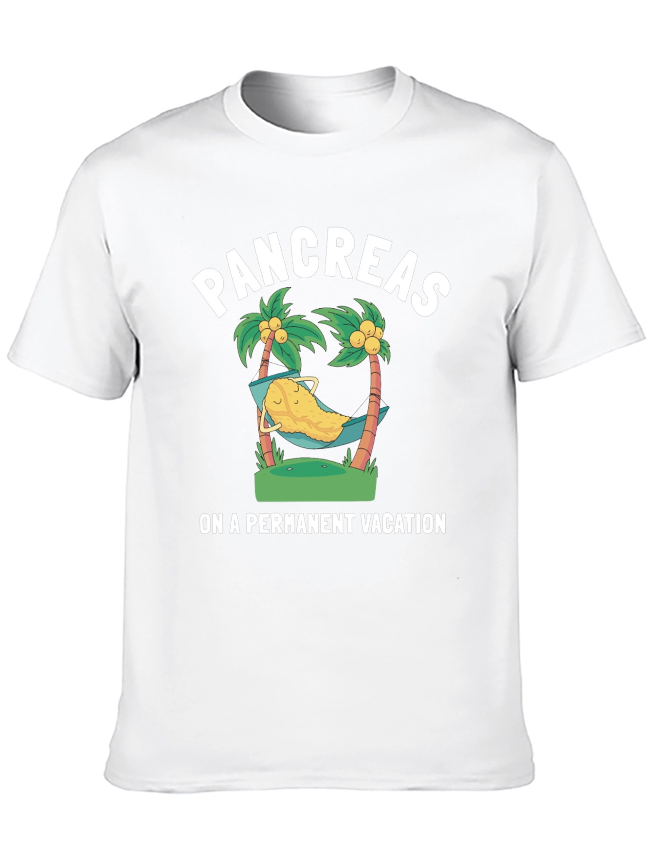 Pancreas Permanent Vacation Graphic T-Shirt