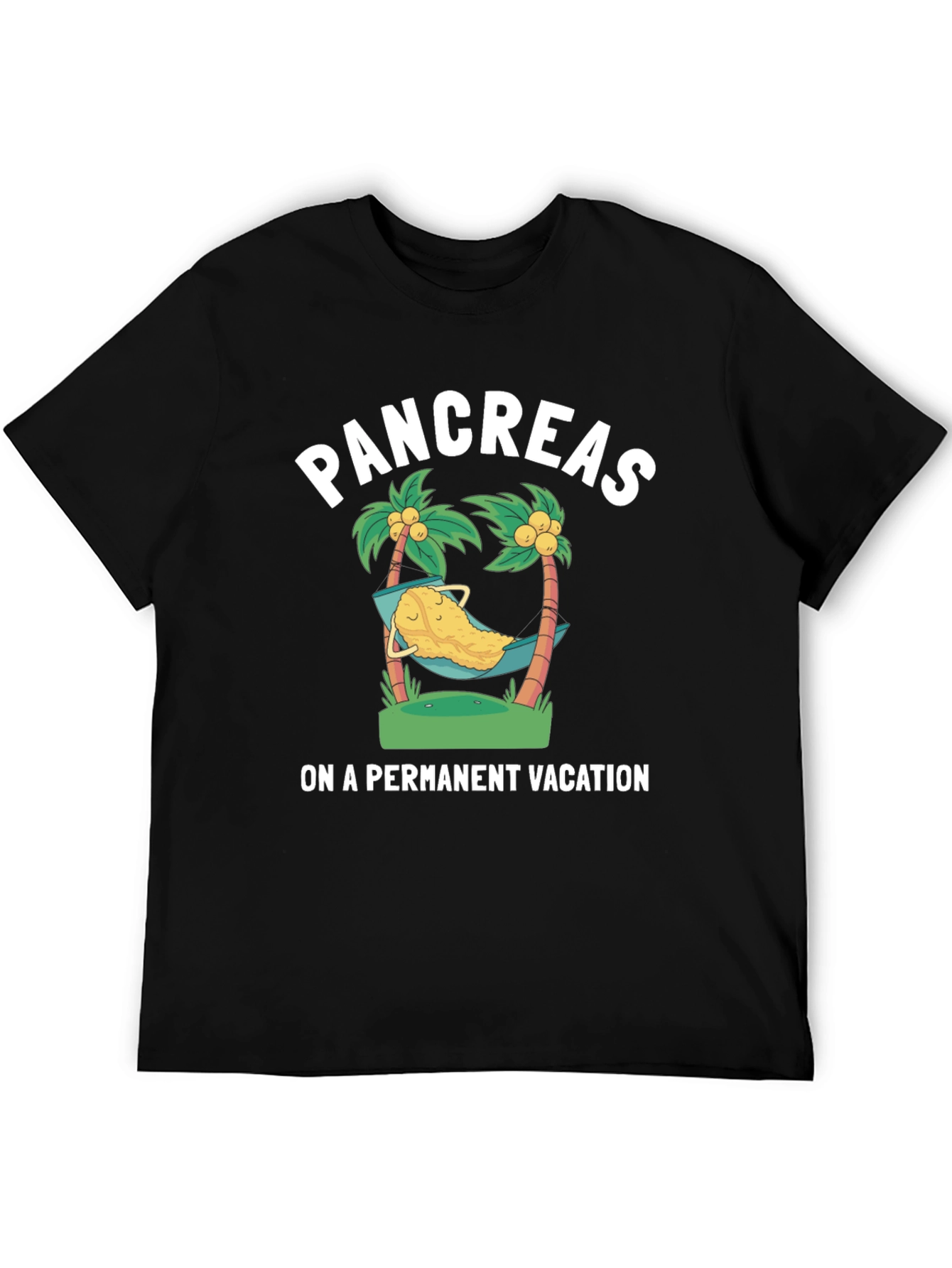 Pancreas Permanent Vacation Graphic T-Shirt