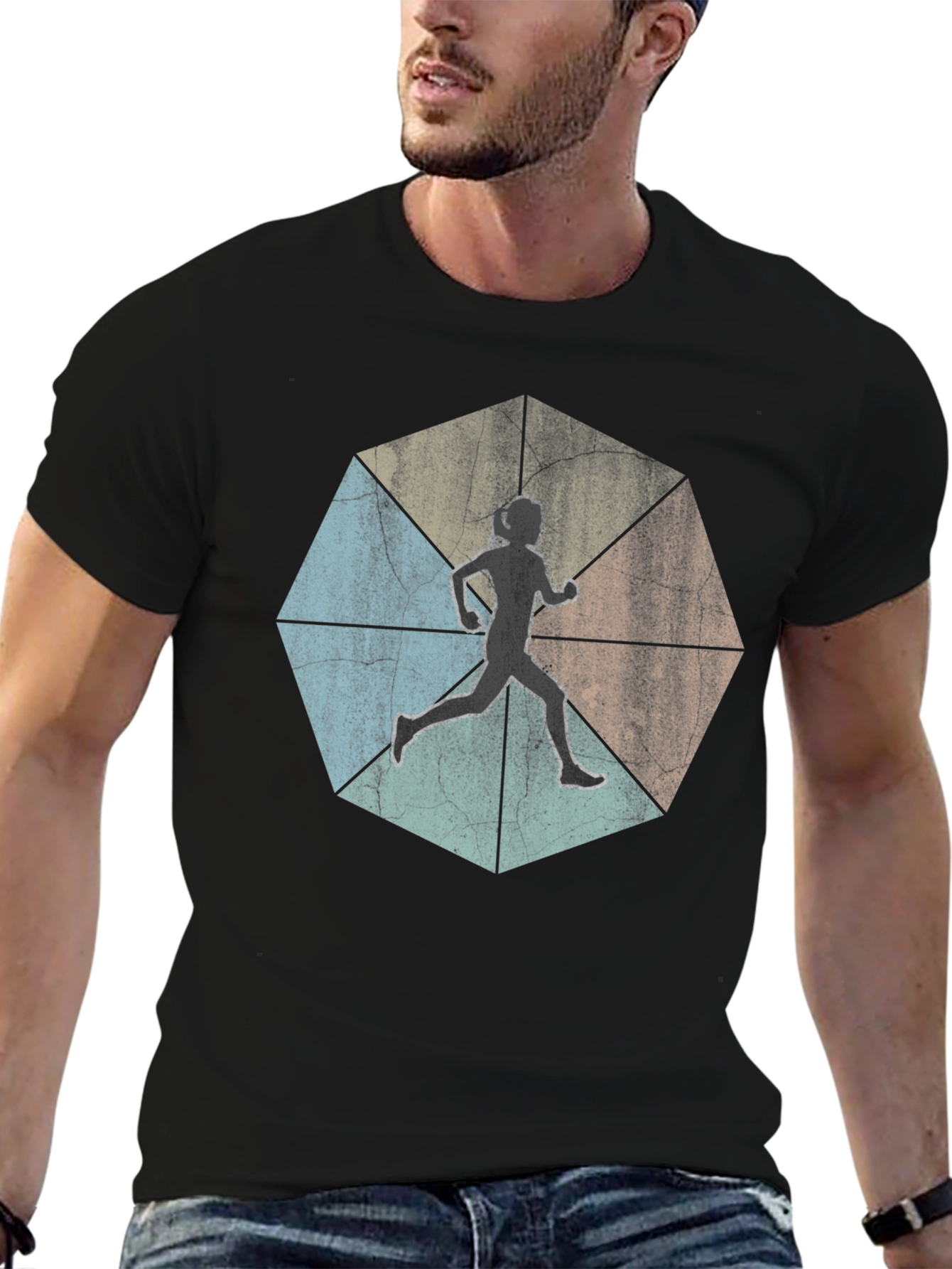 Runner Silhouette Graphic Tee