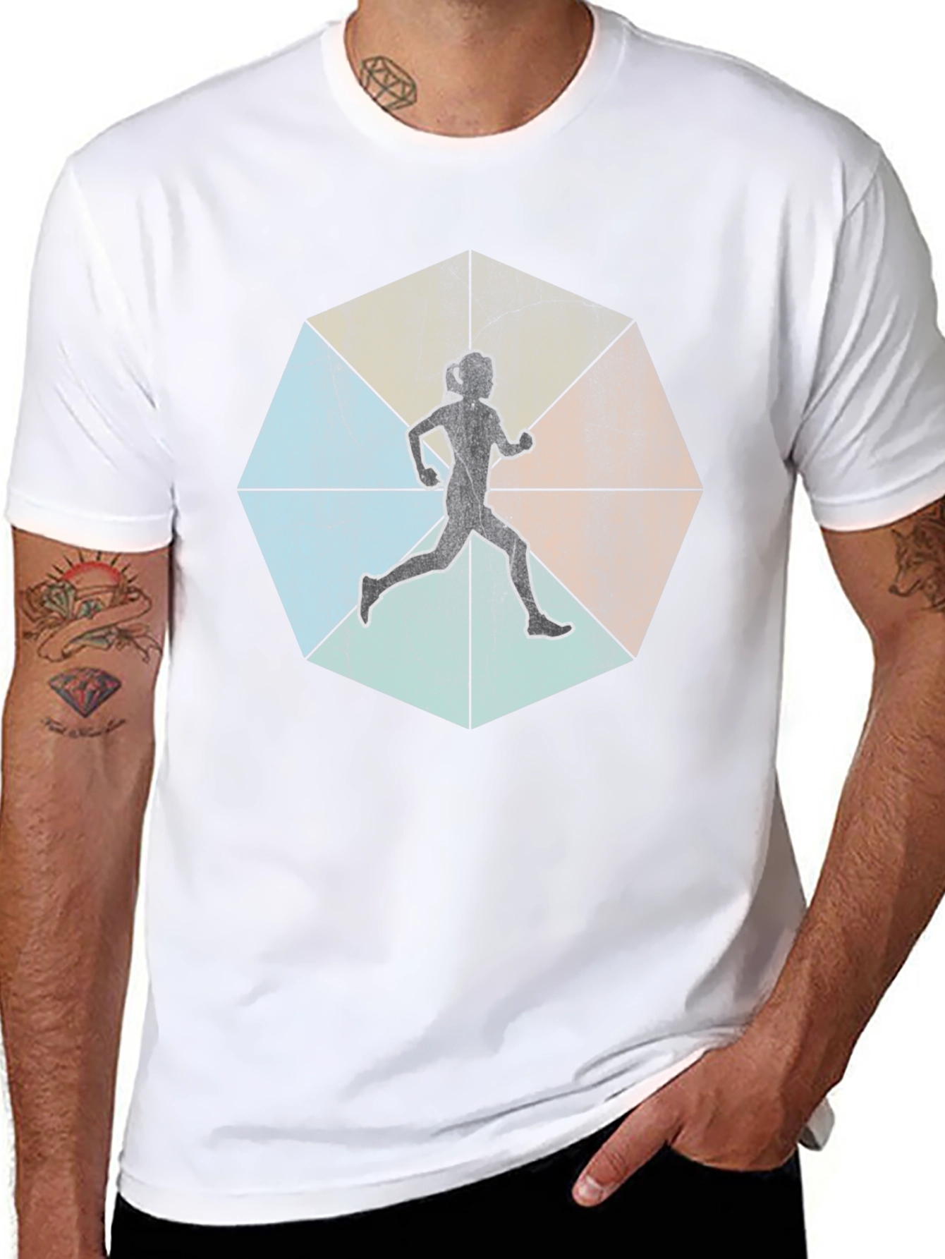 Runner Silhouette Graphic Tee