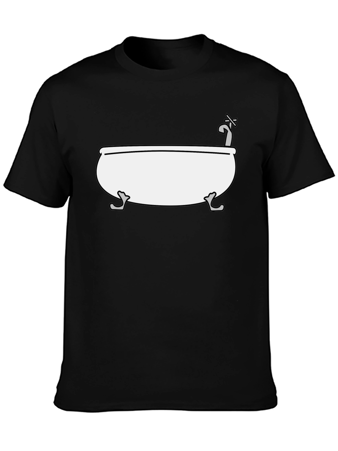 Black Bathtub Graphic Tee