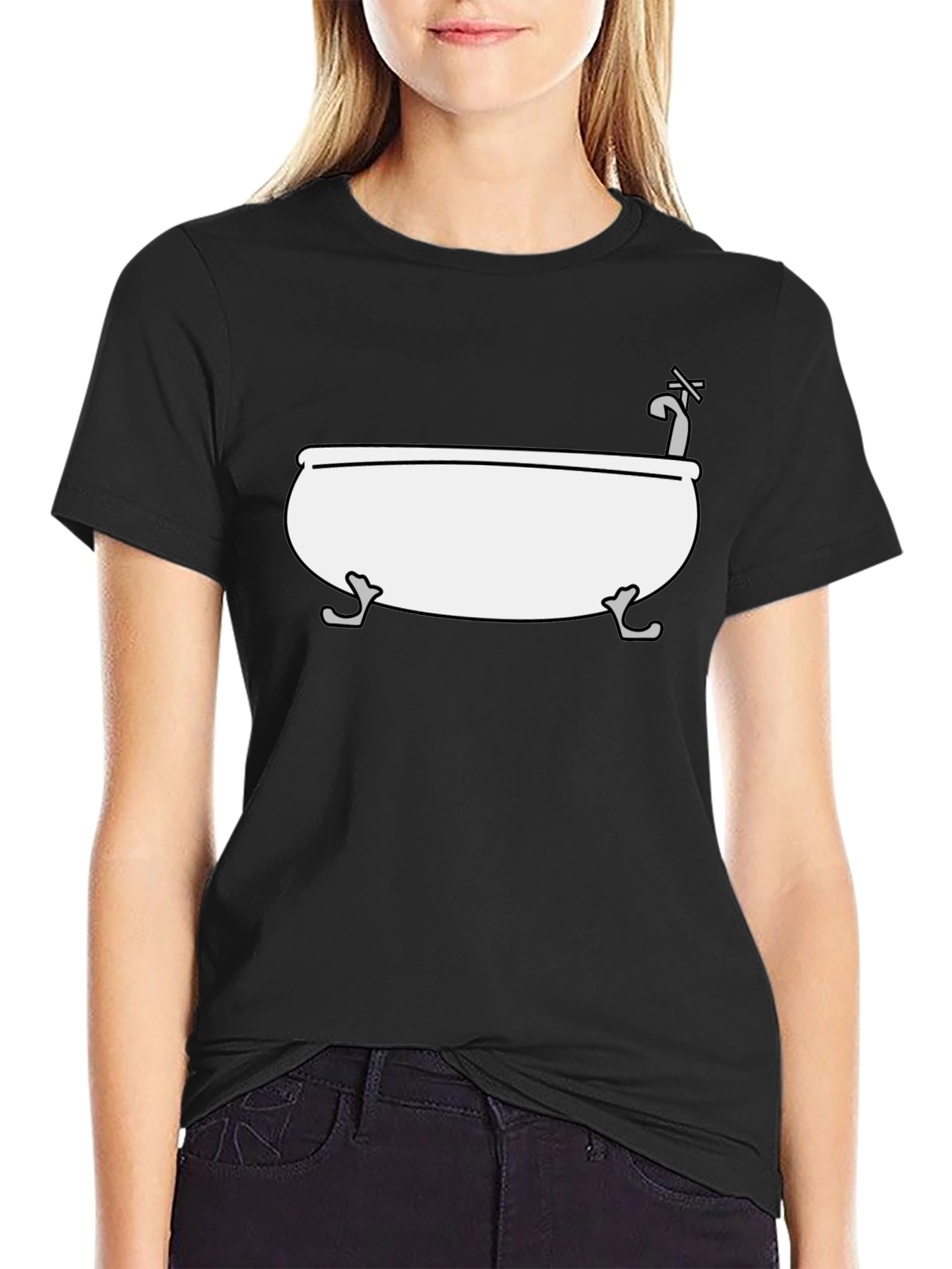 Black Bathtub Graphic Tee