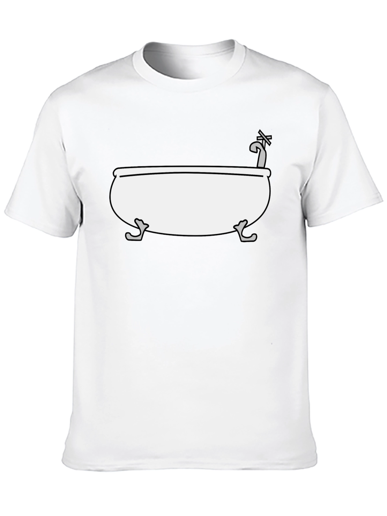 Black Bathtub Graphic Tee
